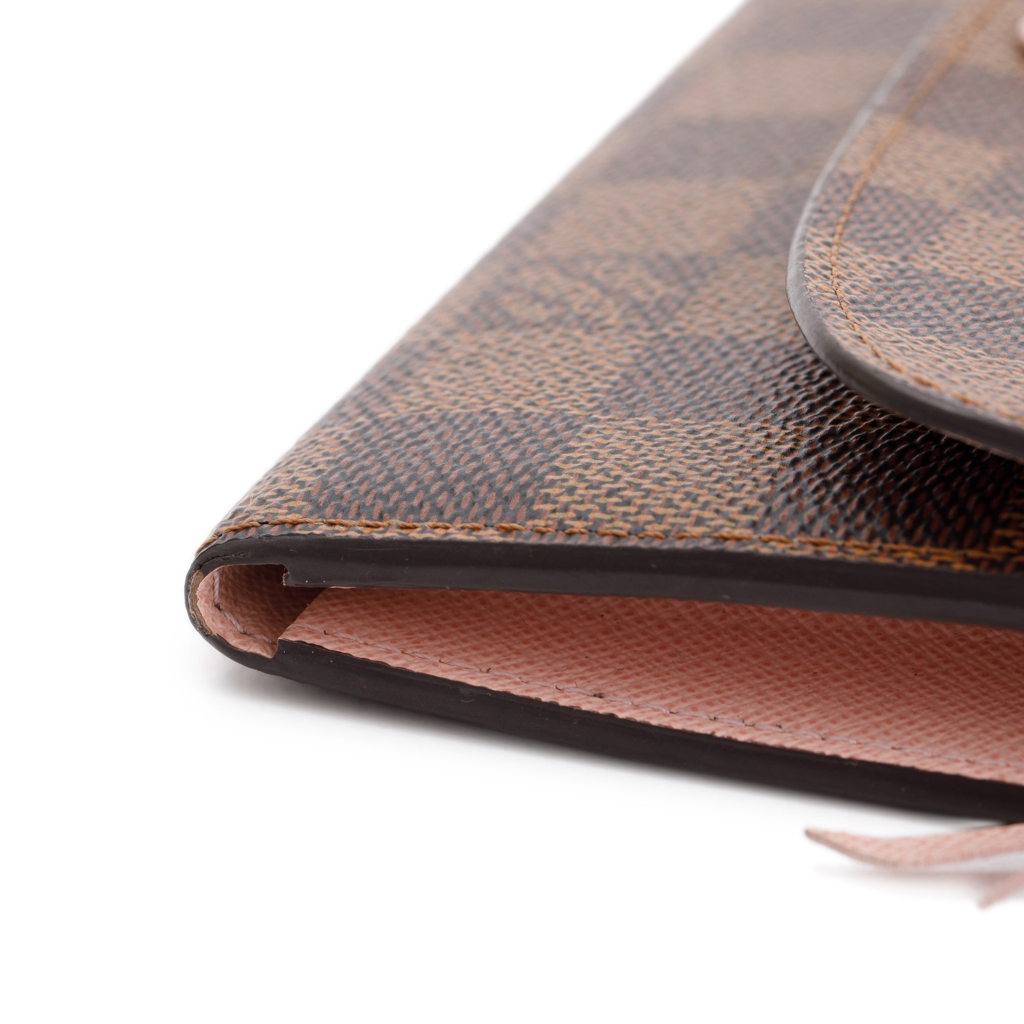 Louis Vuitton 2022 Damier Ebene Emilie Wallet w/ Box