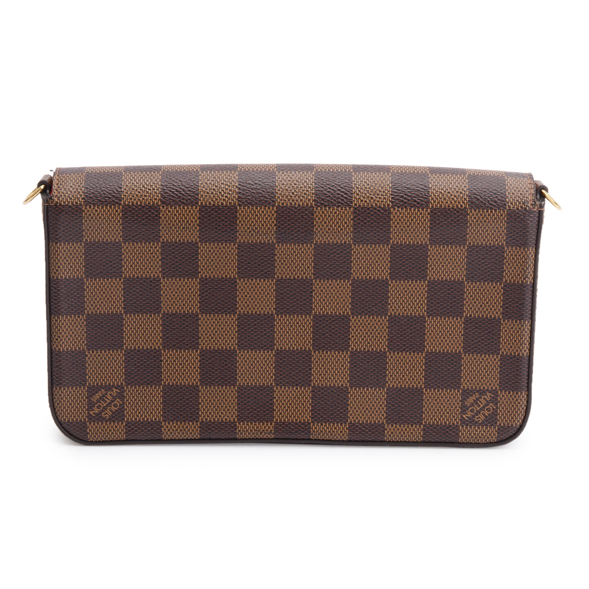 Louis Vuitton 2022 Damier Ebene Felicie Pochette w/ Inserts