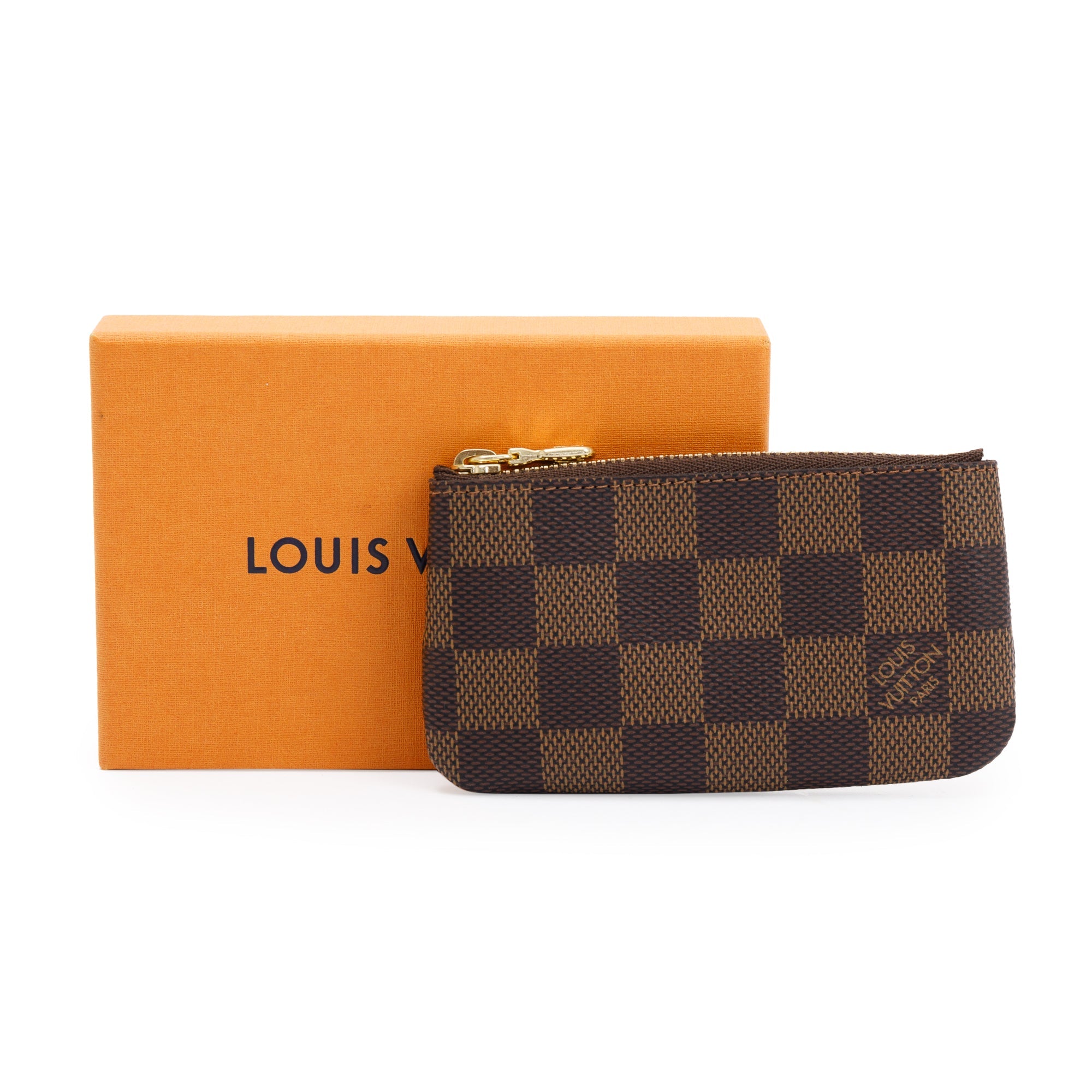Louis Vuitton 2022 Damier Ebene Key Pouch w/ Box