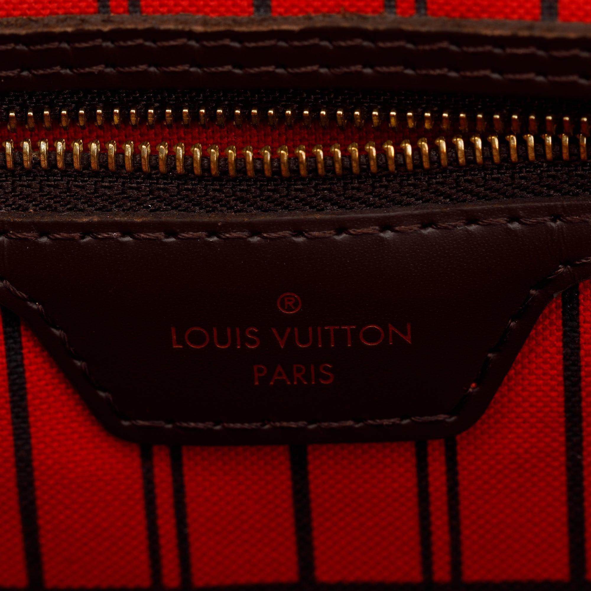 Louis Vuitton 2022 Damier Ebene Neverfull MM w/ Box & Receipt