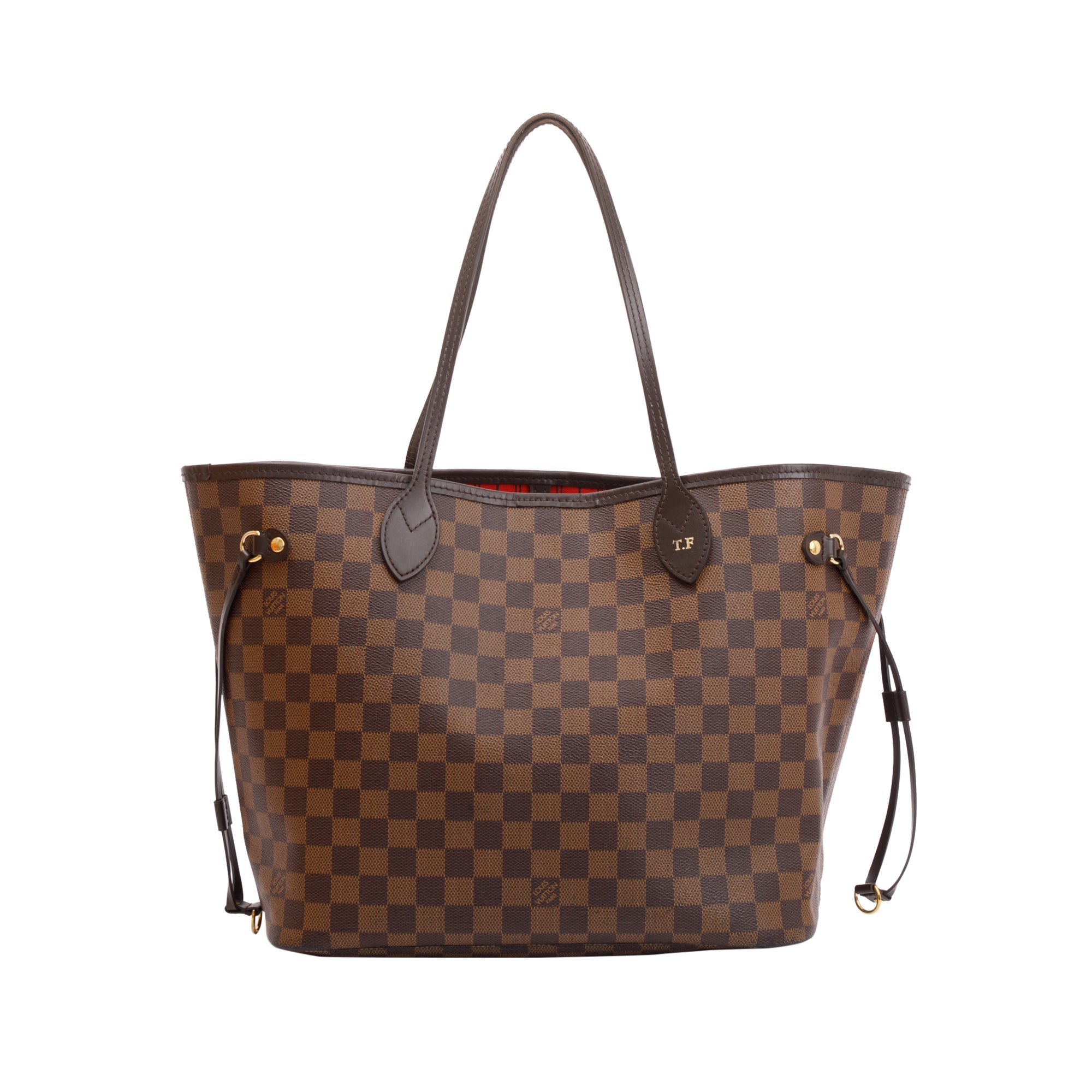 Louis Vuitton 2022 Damier Ebene Neverfull MM w/ Box & Receipt