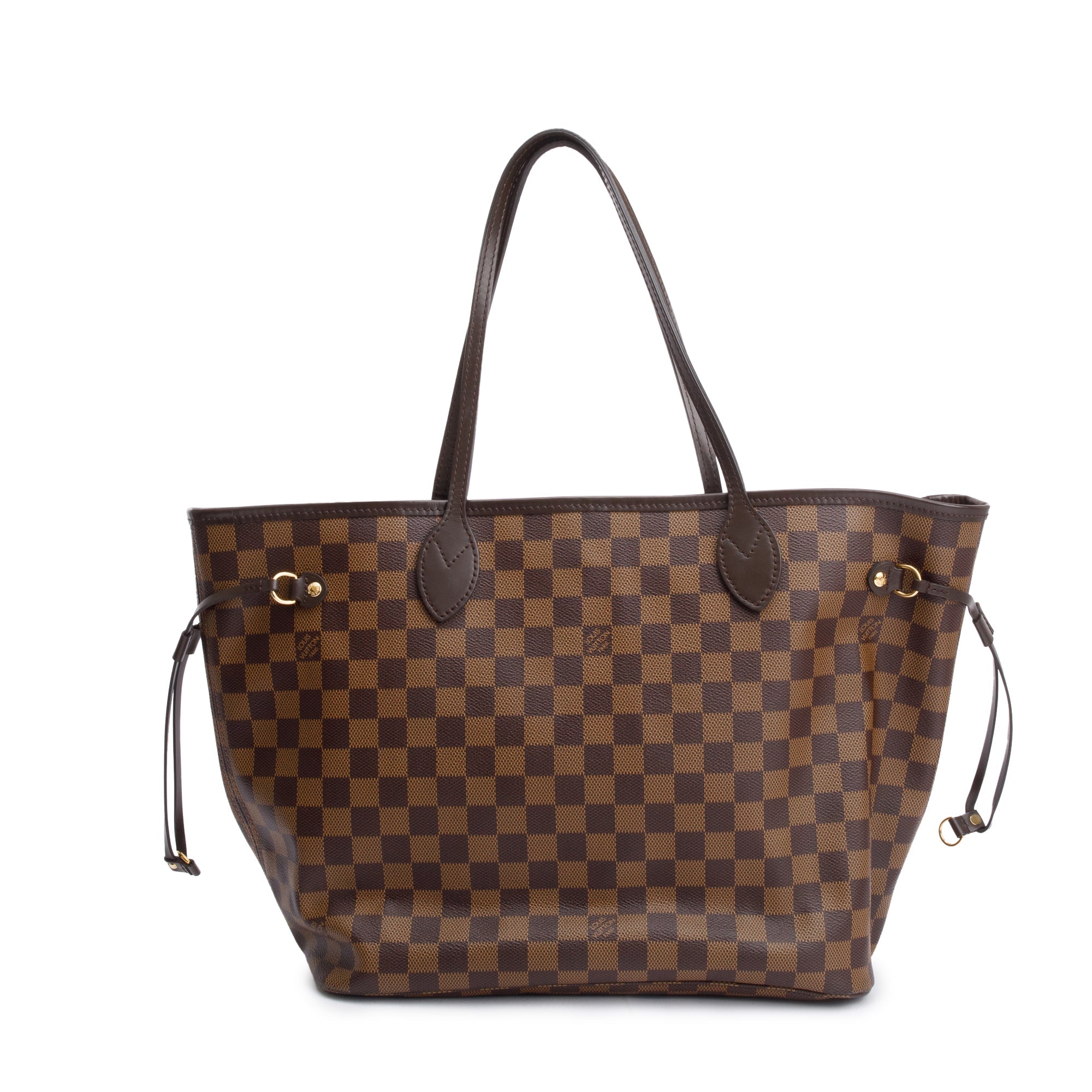 Louis Vuitton 2022 Damier Ebene Neverfull MM w/ Pouch