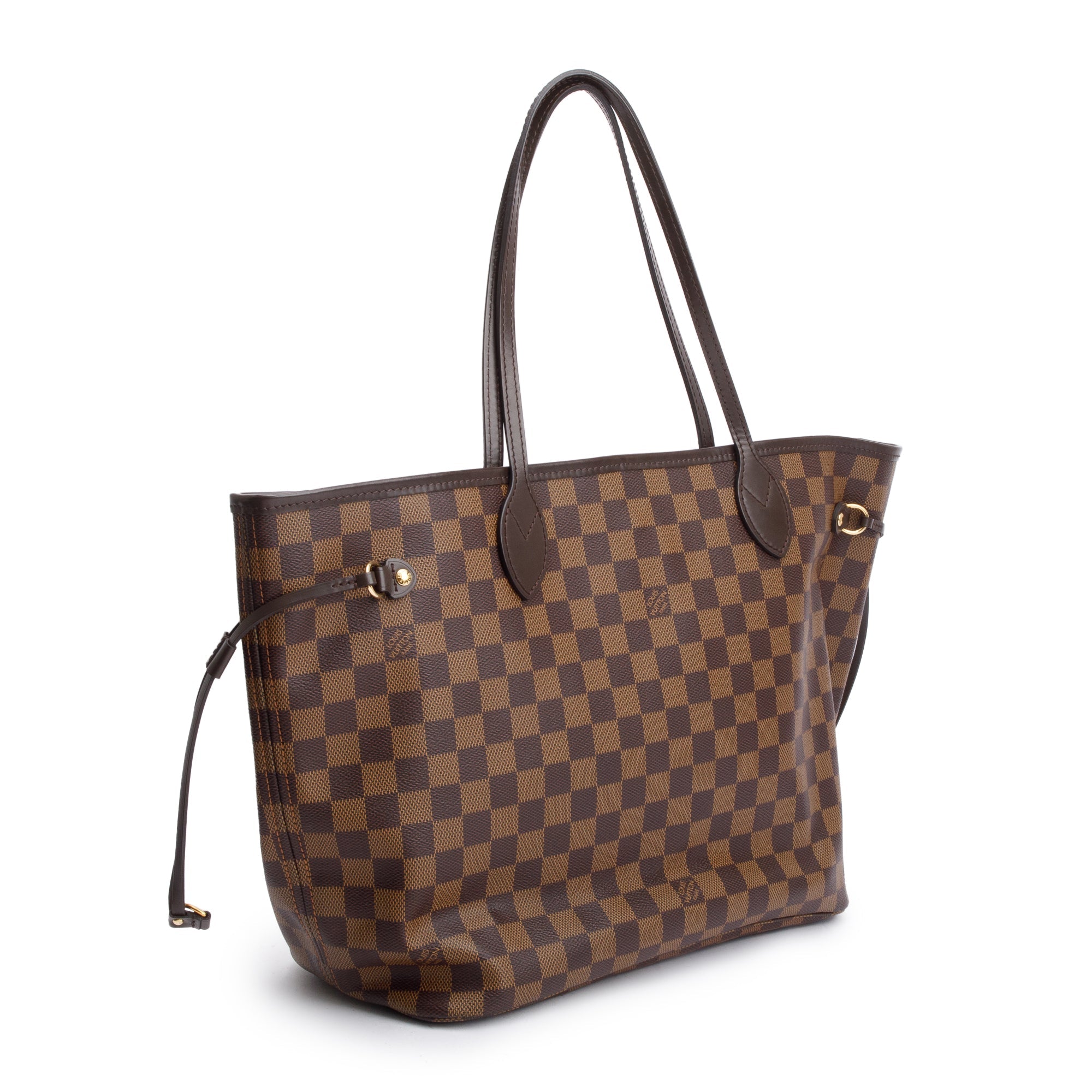 Louis Vuitton 2022 Damier Ebene Neverfull MM w/ Pouch