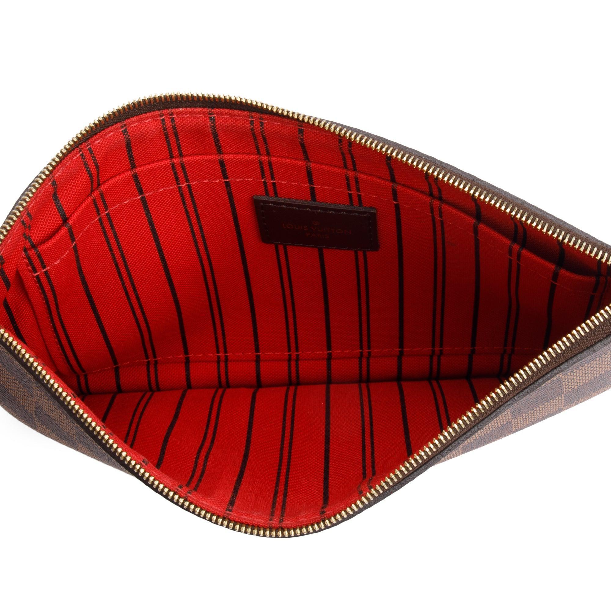 Louis Vuitton 2022 Damier Ebene Neverfull MM w/ Pouch