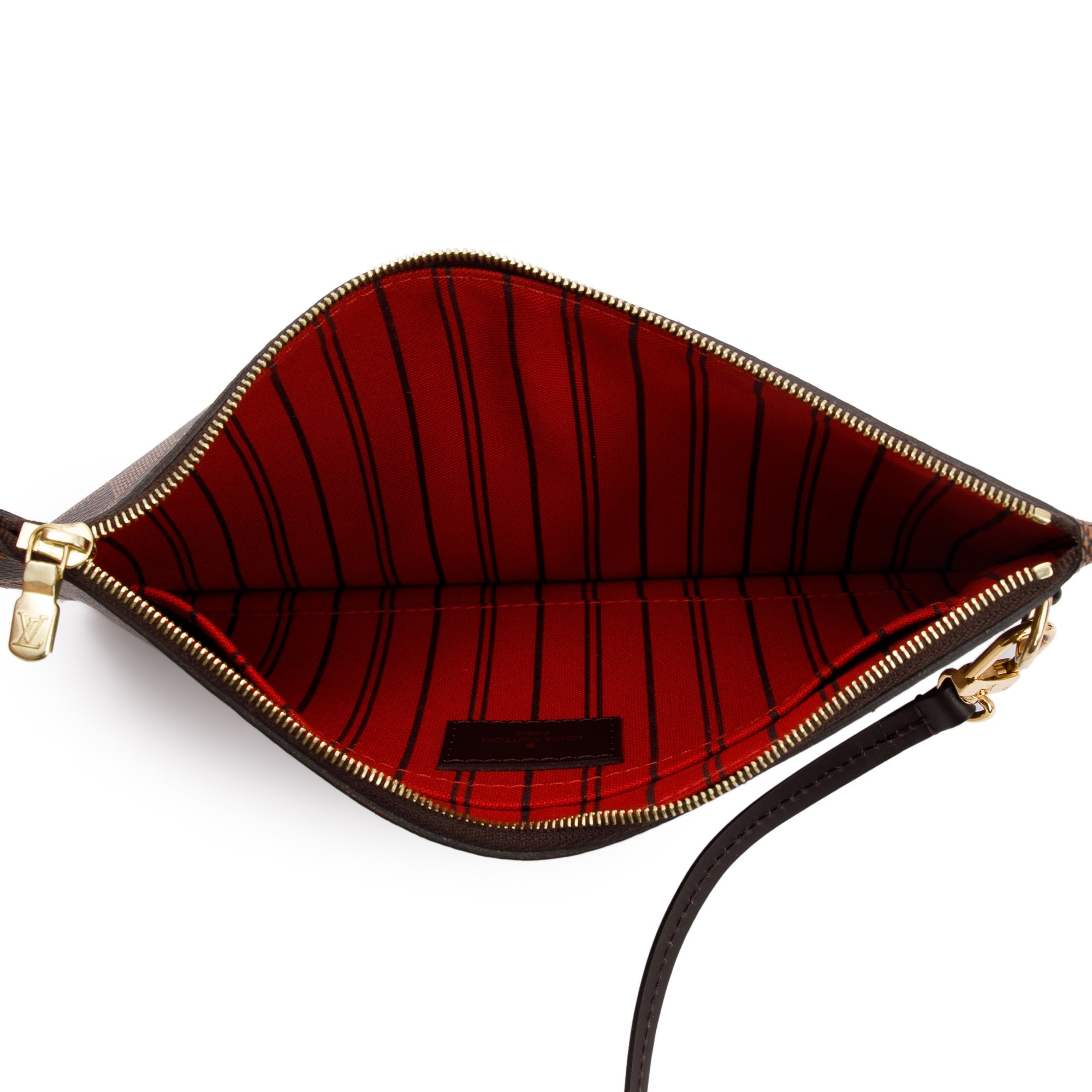 Louis Vuitton 2022 Damier Ebene Neverfull MM w/ Pouch & Box