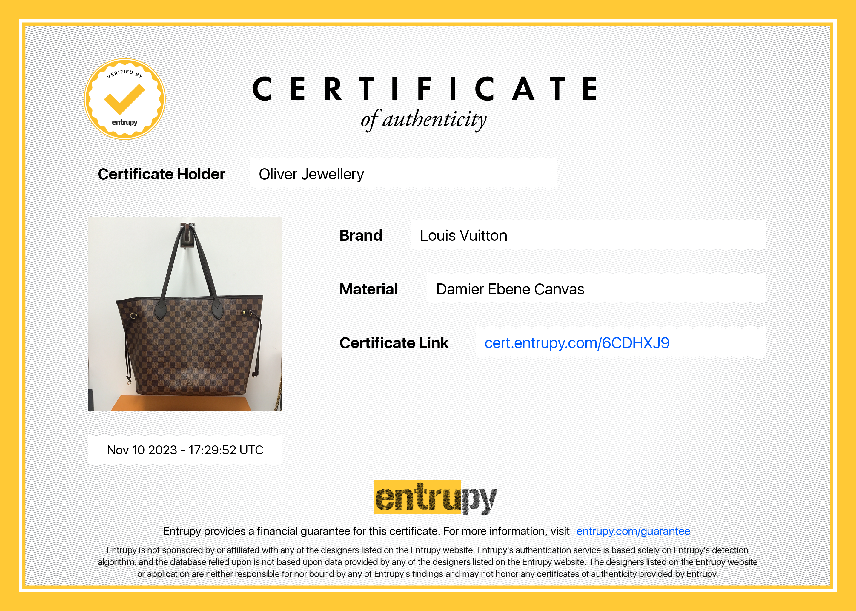 Louis Vuitton 2022 Damier Ebene Neverfull MM w/ Pouch & Box