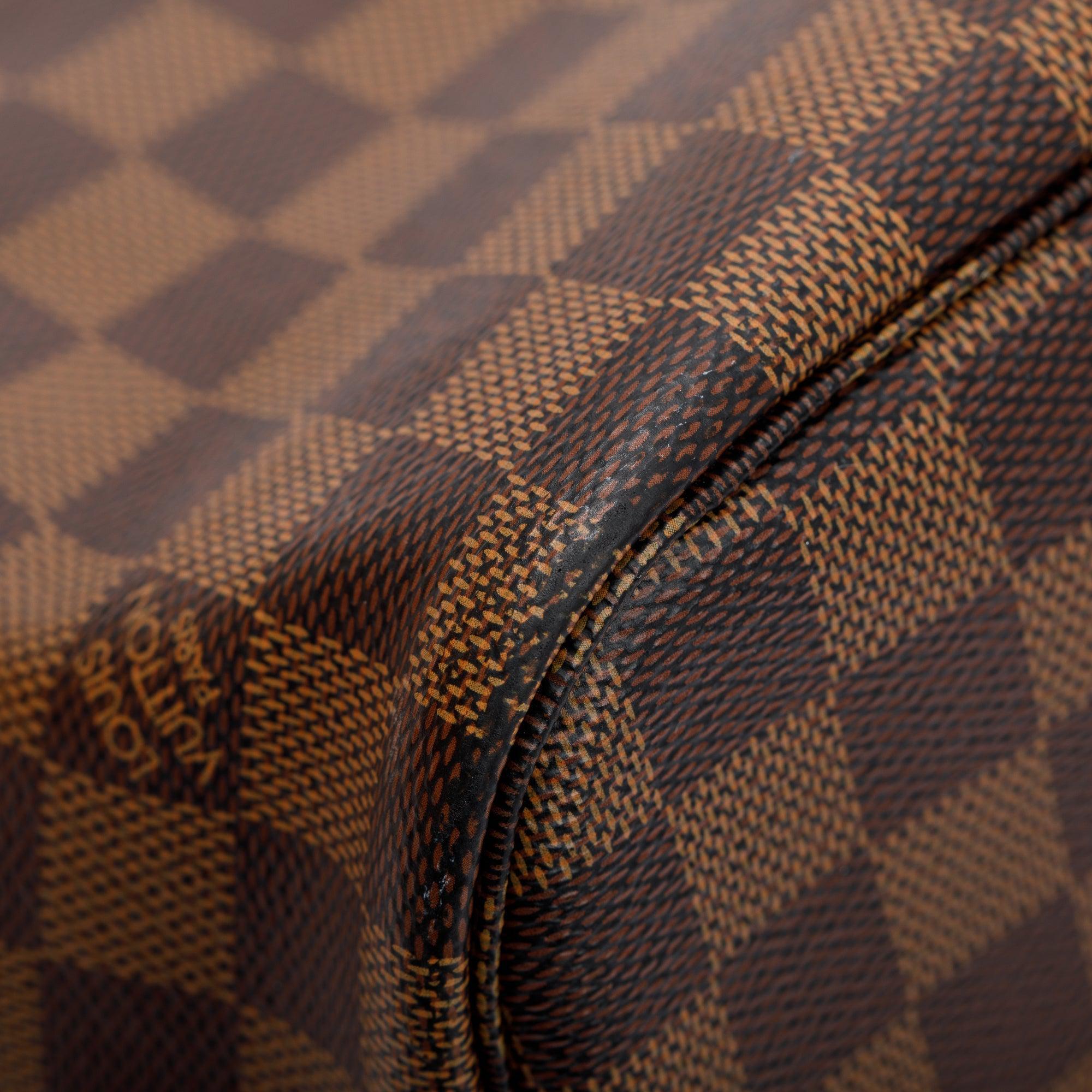 Louis Vuitton 2022 Damier Ebene Neverfull MM w/ Pouch & Box