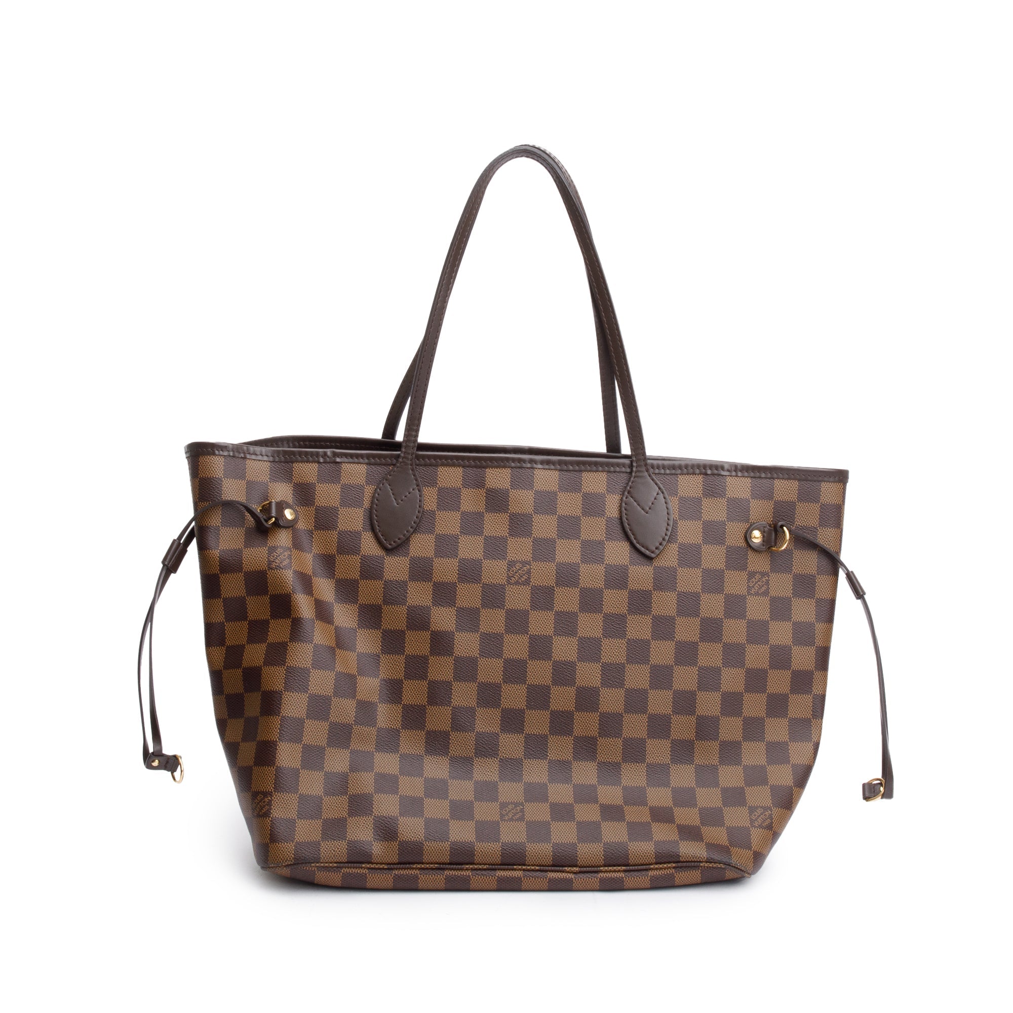 Louis Vuitton 2022 Damier Ebene Neverfull MM w/ Pouch