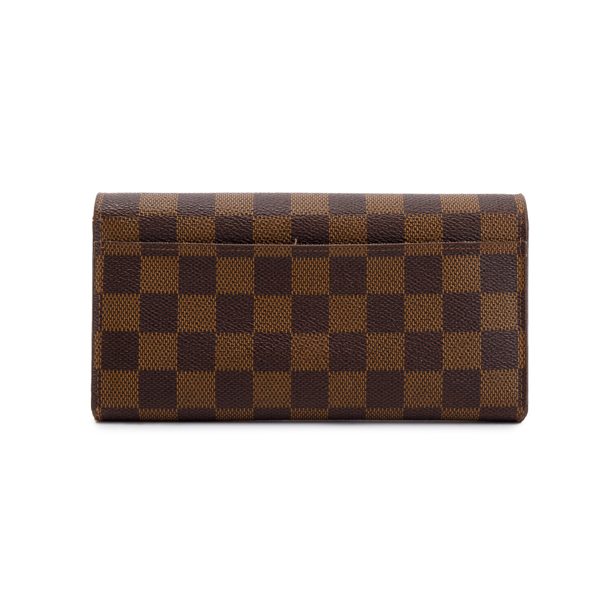 Louis Vuitton 2022 Damier Ebene Sarah Wallet w/ Box