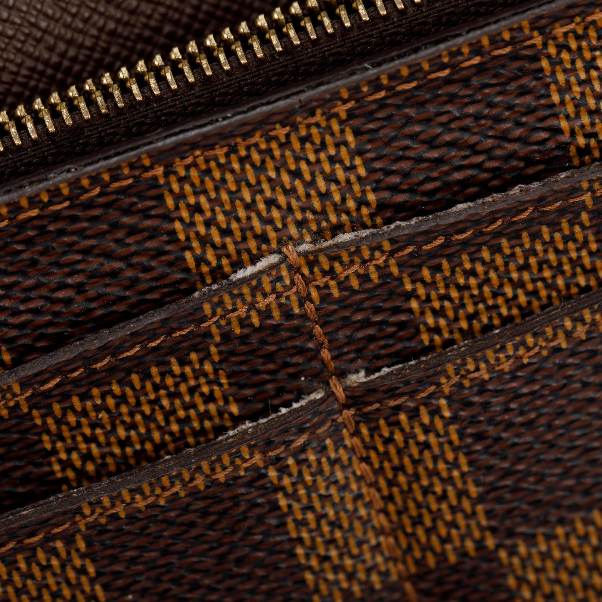 Louis Vuitton 2022 Damier Ebene Sarah Wallet w/ Box