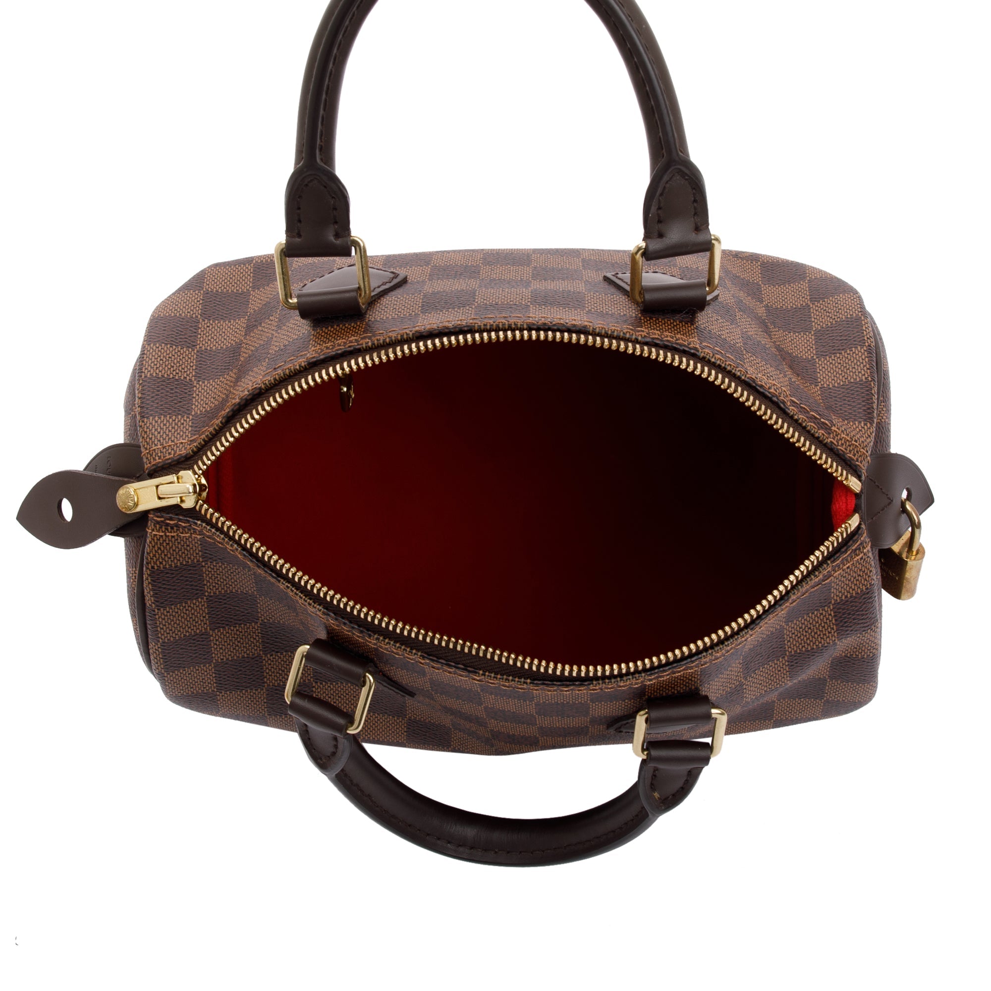 Louis Vuitton 2022 Damier Ebene Speedy 25