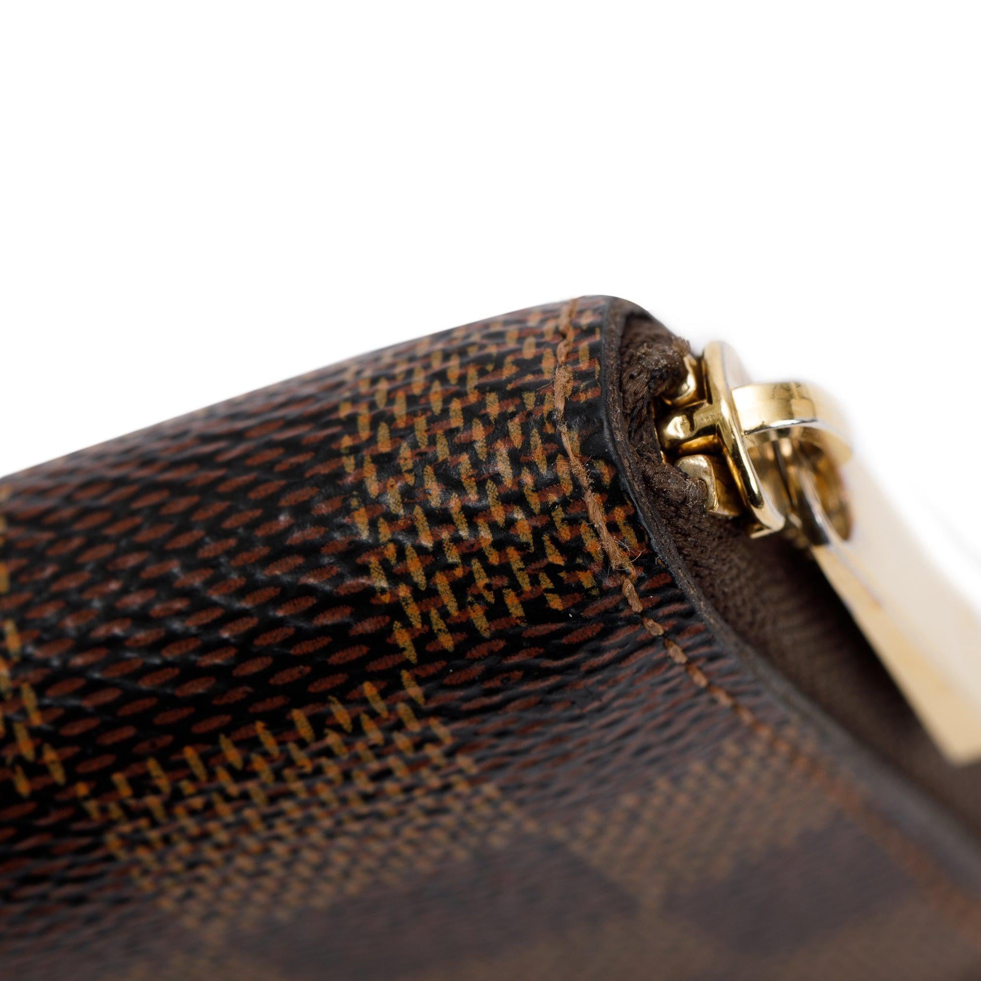 Louis Vuitton 2022 Damier Ebene Zippy Coin Purse