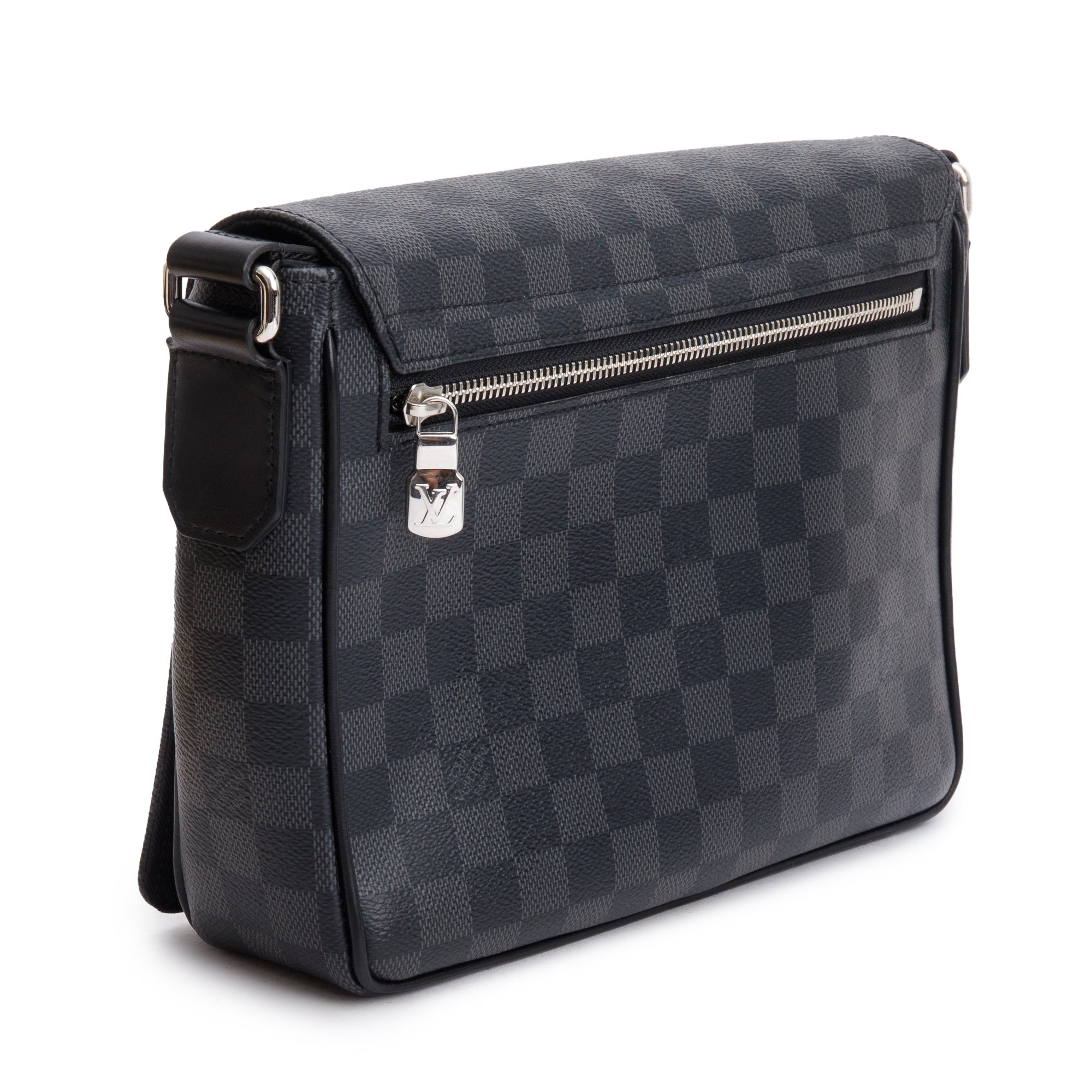 Louis Vuitton 2022 Damier Graphite District PM Bag
