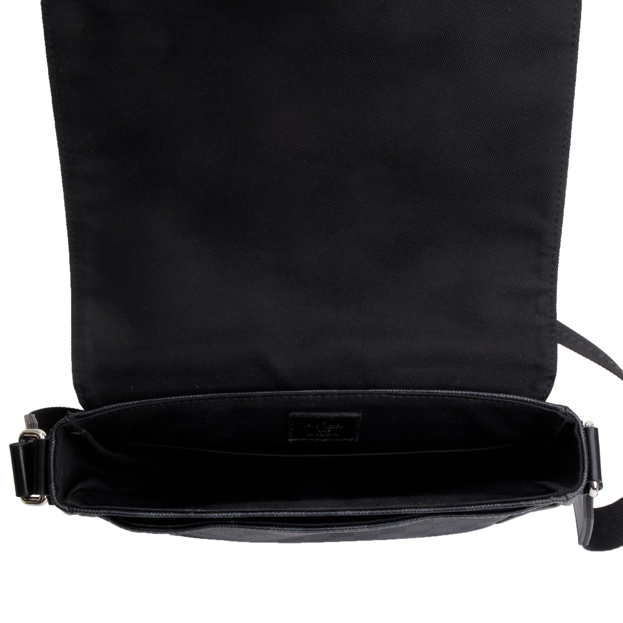 Louis Vuitton 2022 Damier Graphite District PM Bag