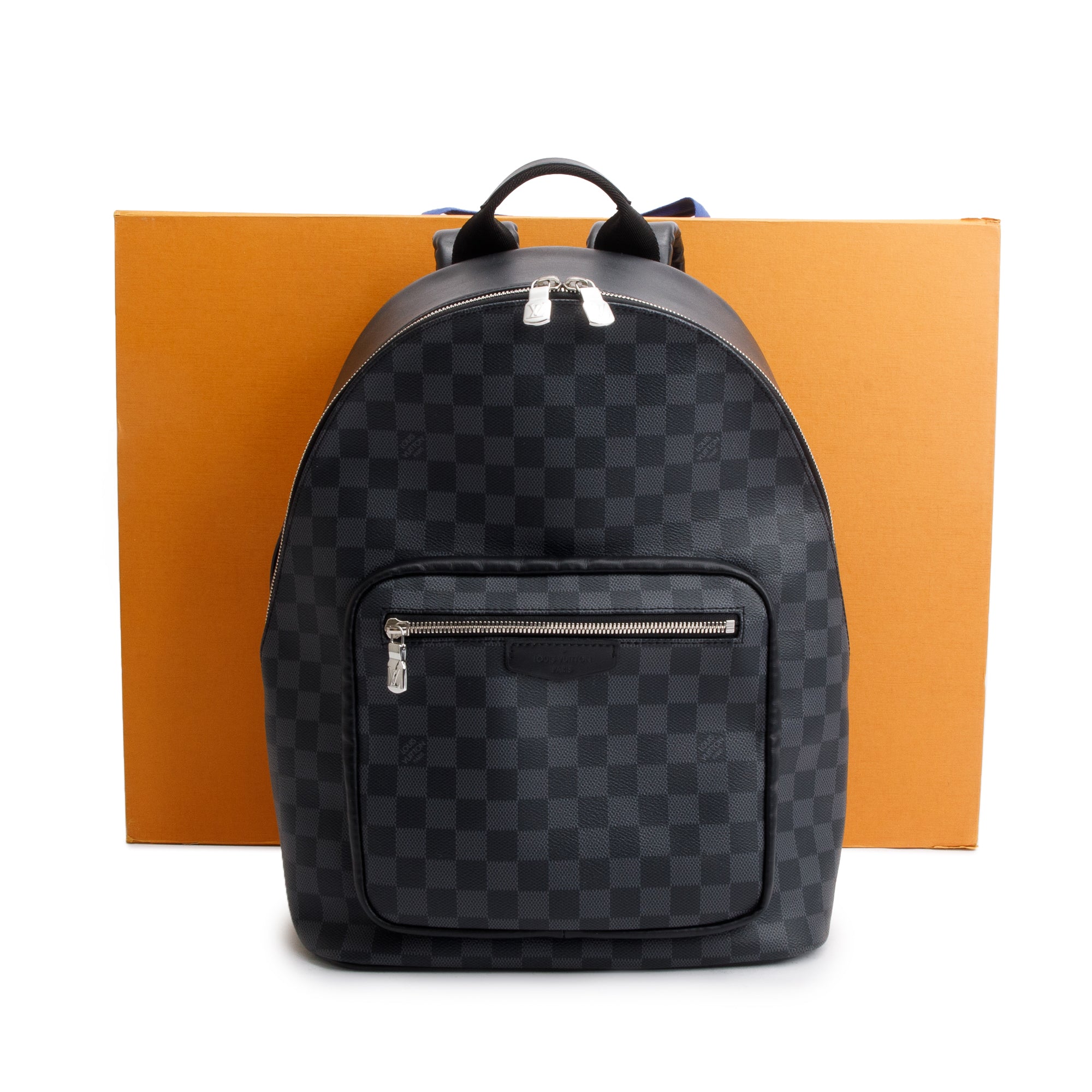 Louis Vuitton Josh Backpack Damier #236925L22B Louis Vuitton Graphite Damier Leather  main image 4