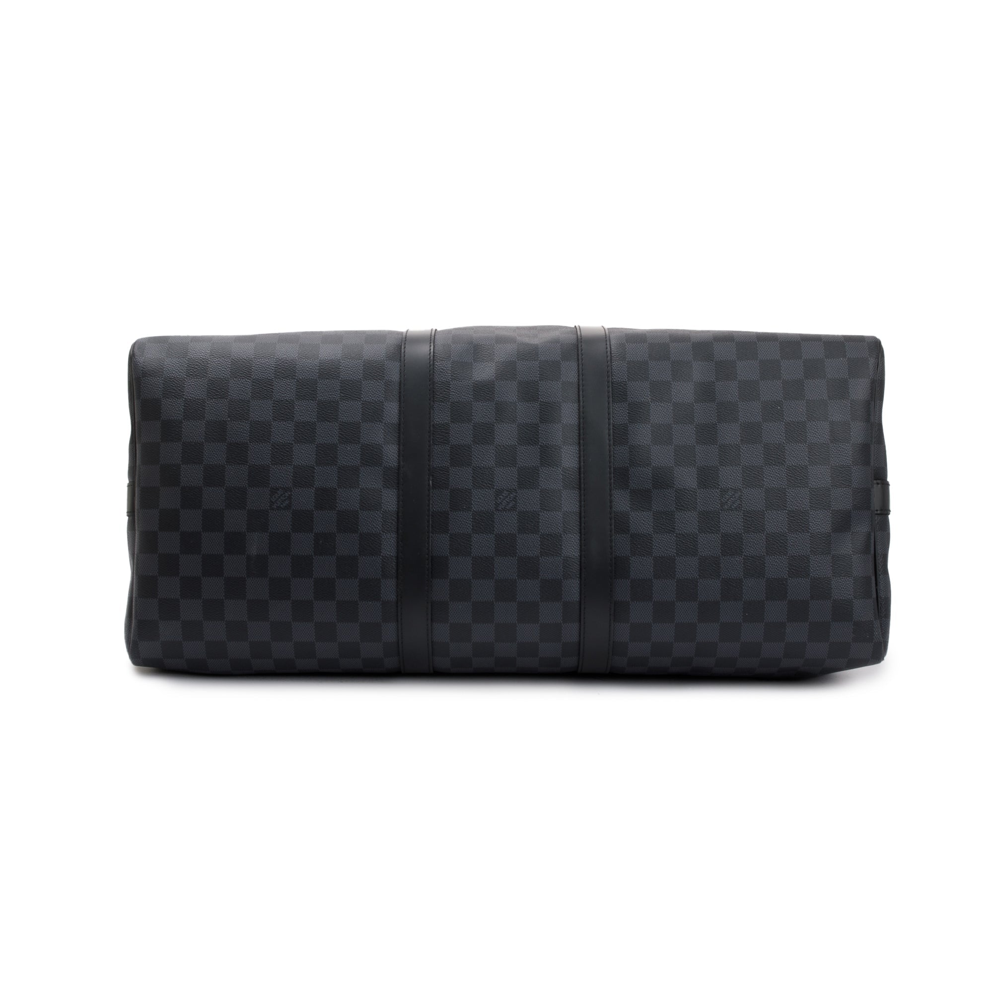 Louis Vuitton 2022 Damier Graphite Keepall Bandouliere 55 w/ Strap & Box