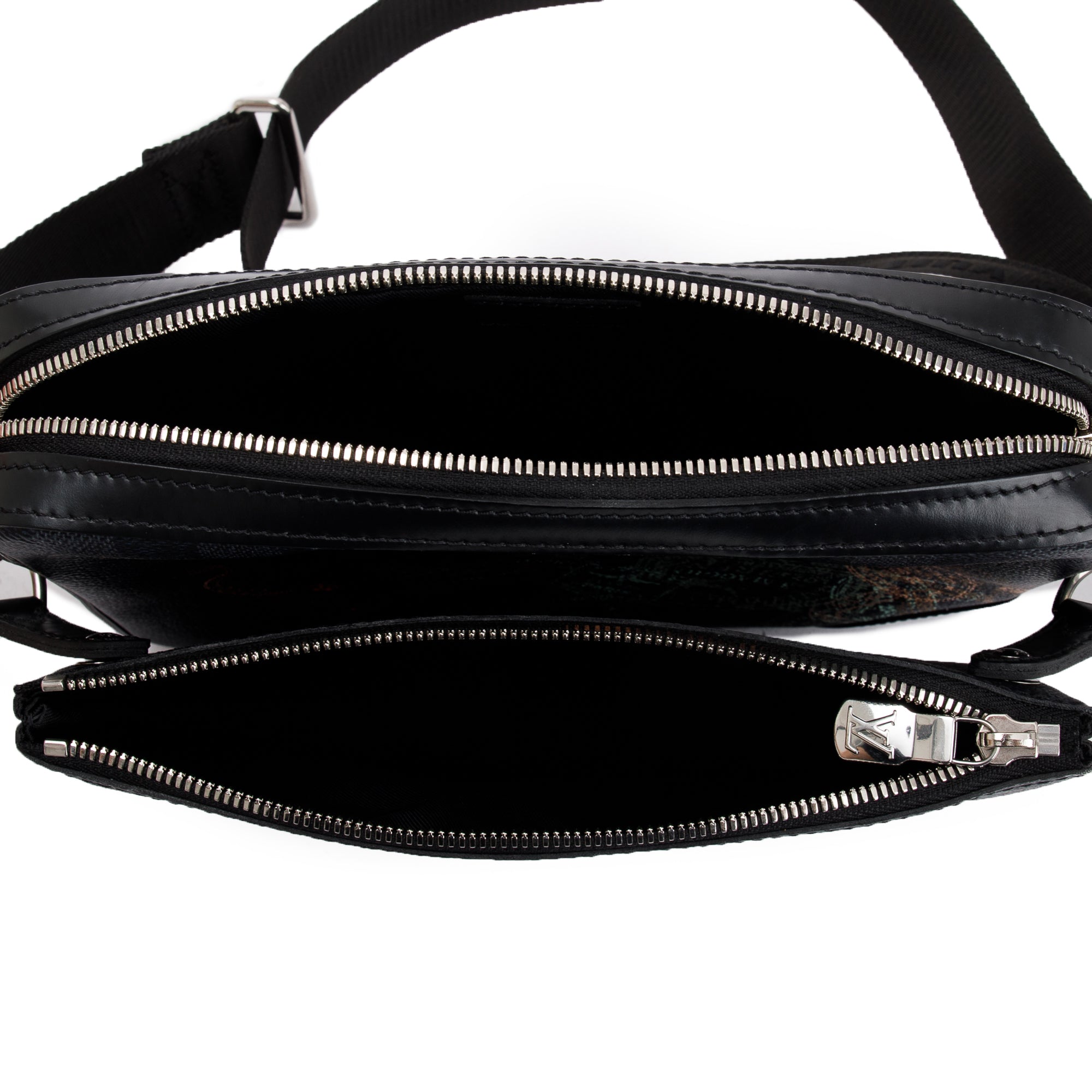 Louis Vuitton 2022 Damier Graphite Wild Animals Trio Messenger Bag