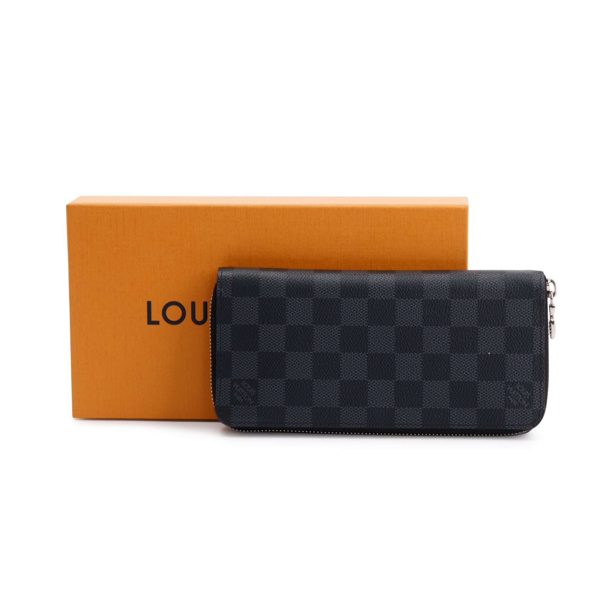 Louis Vuitton 2022 Damier Graphite Zippy Organizer Wallet w/ Box