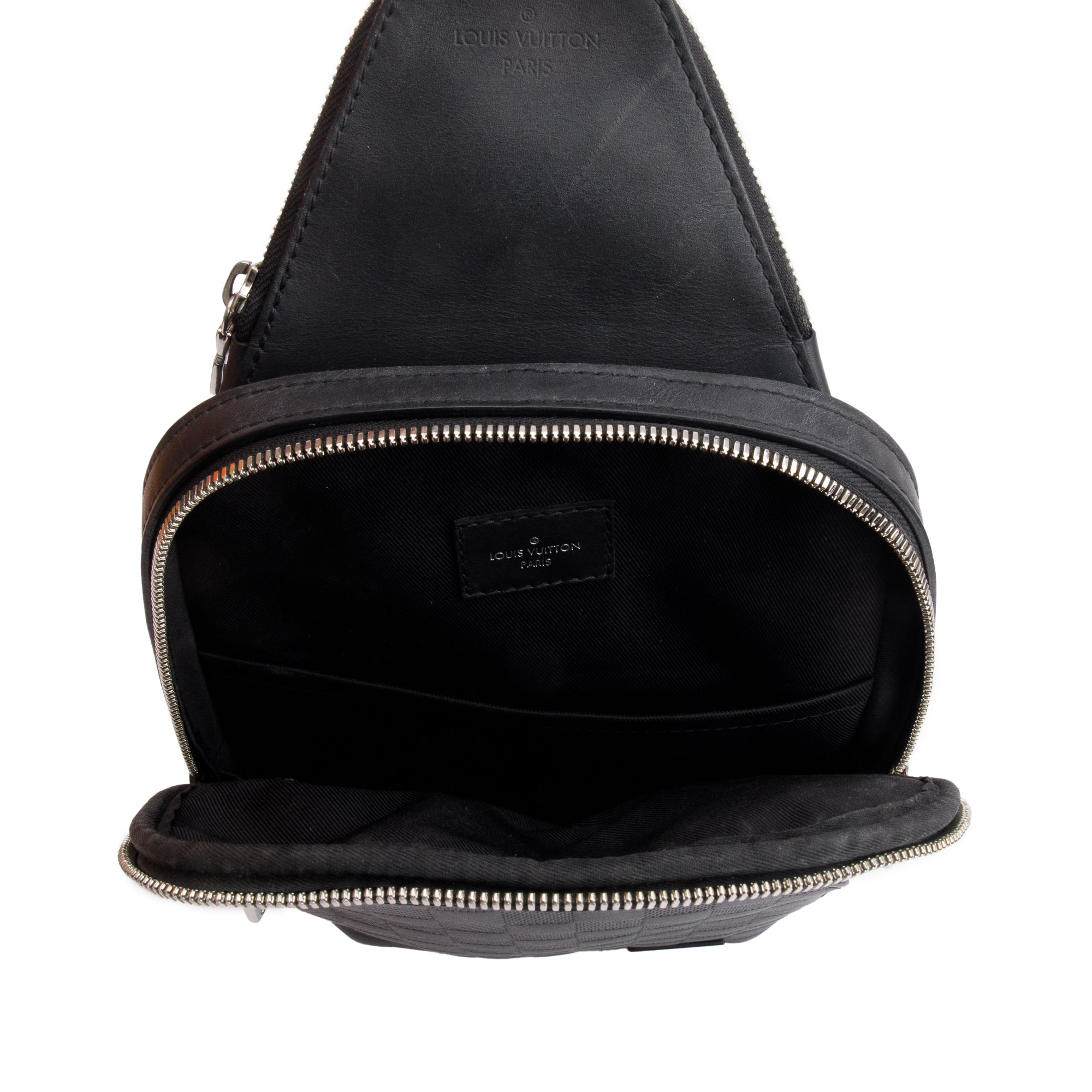 Louis Vuitton 2022 Damier Infini Leather Avenue Sling Bag w/ Box