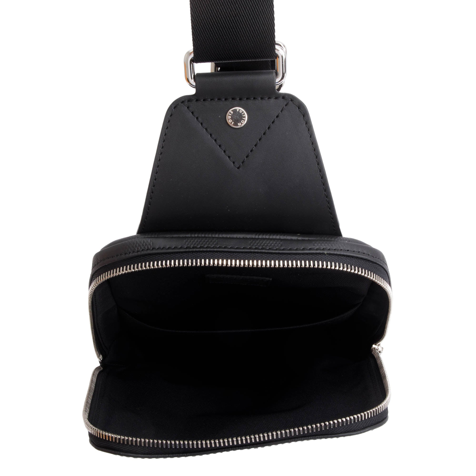 Louis Vuitton 2022 Damier Infini Leather Avenue Sling Bag w/ Box