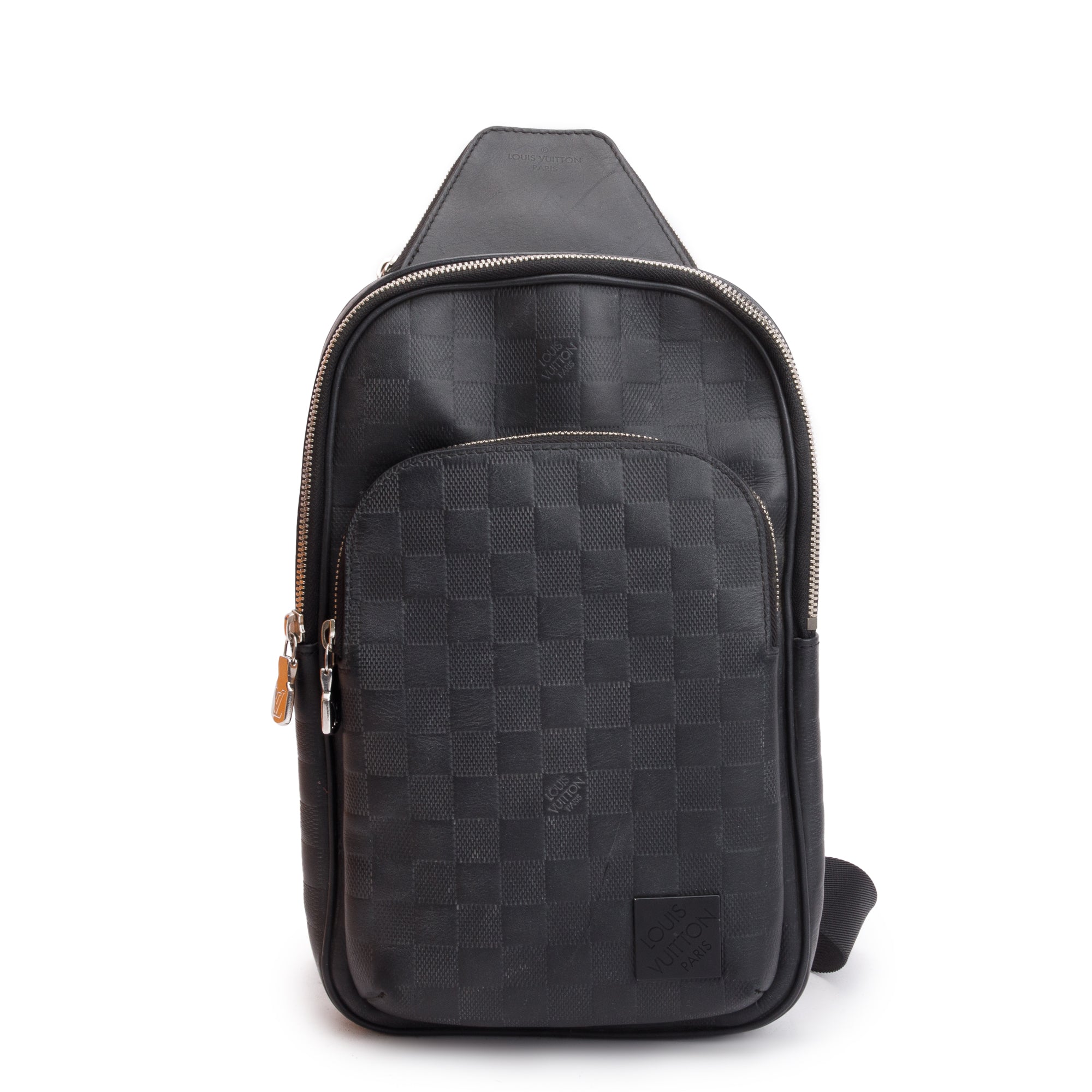 Louis Vuitton 2022 Damier Infini Leather Avenue Sling Bag w/ Box