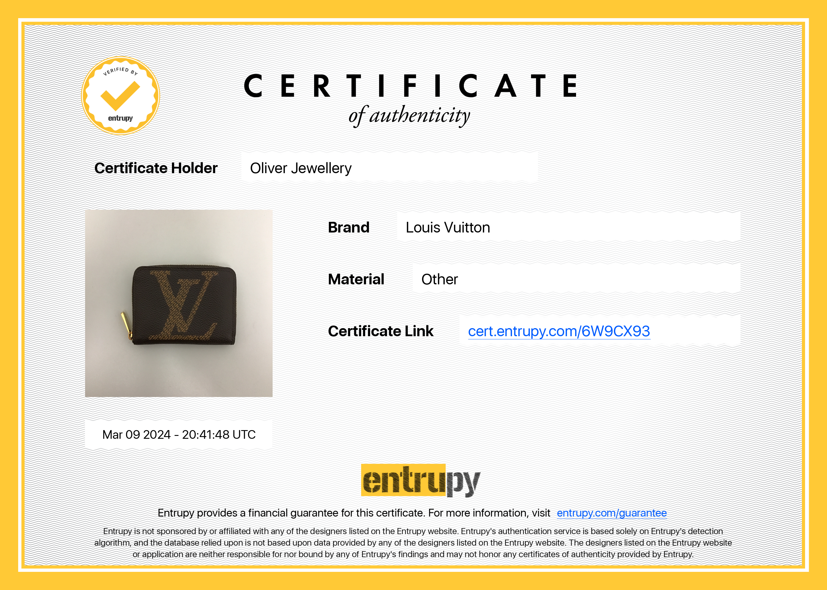 Louis Vuitton 2022 Giant Monogram Zippy Coin Purse