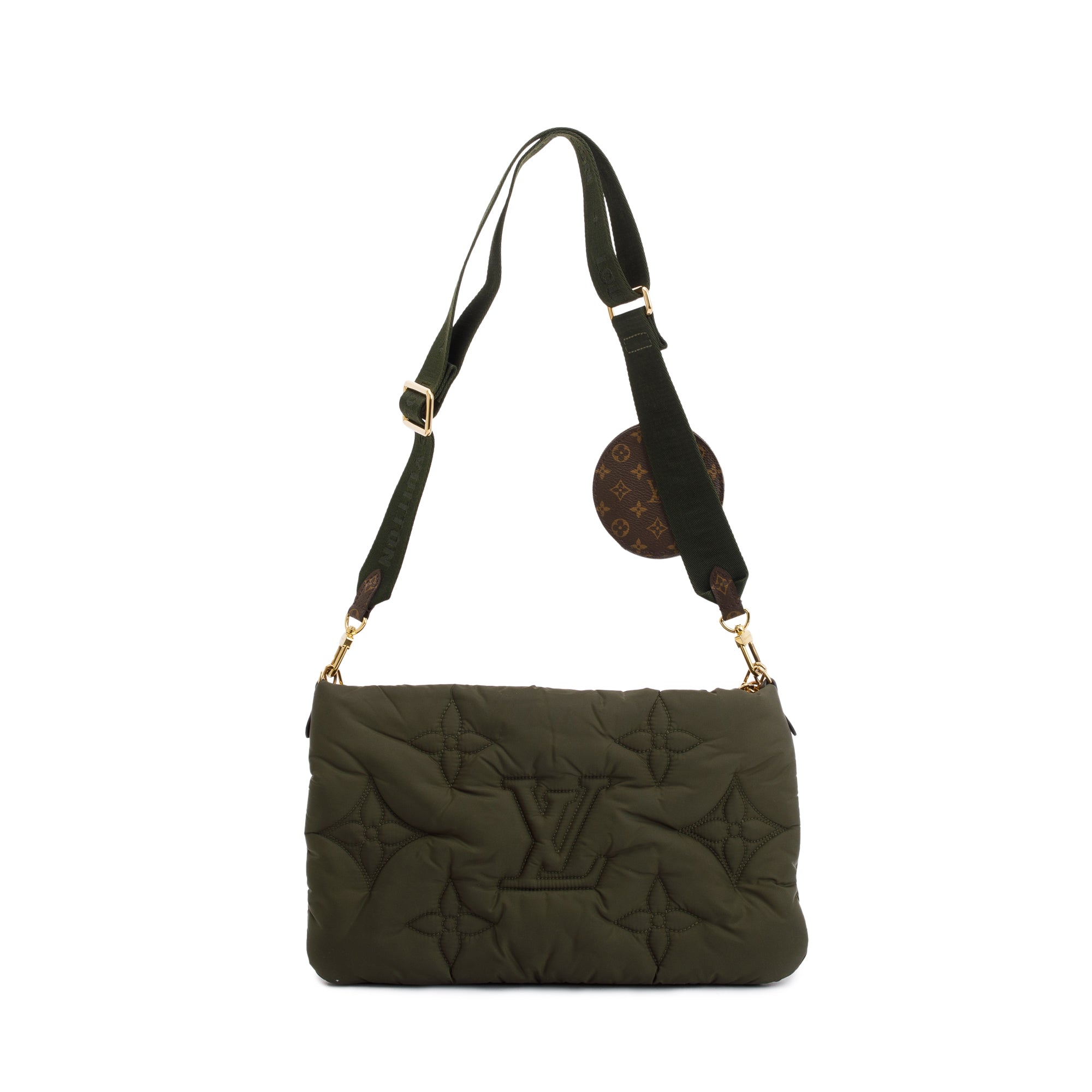 Louis Vuitton 2022 Green/Beige Econyl Nylon Maxi Multi-Pochette Accessoires