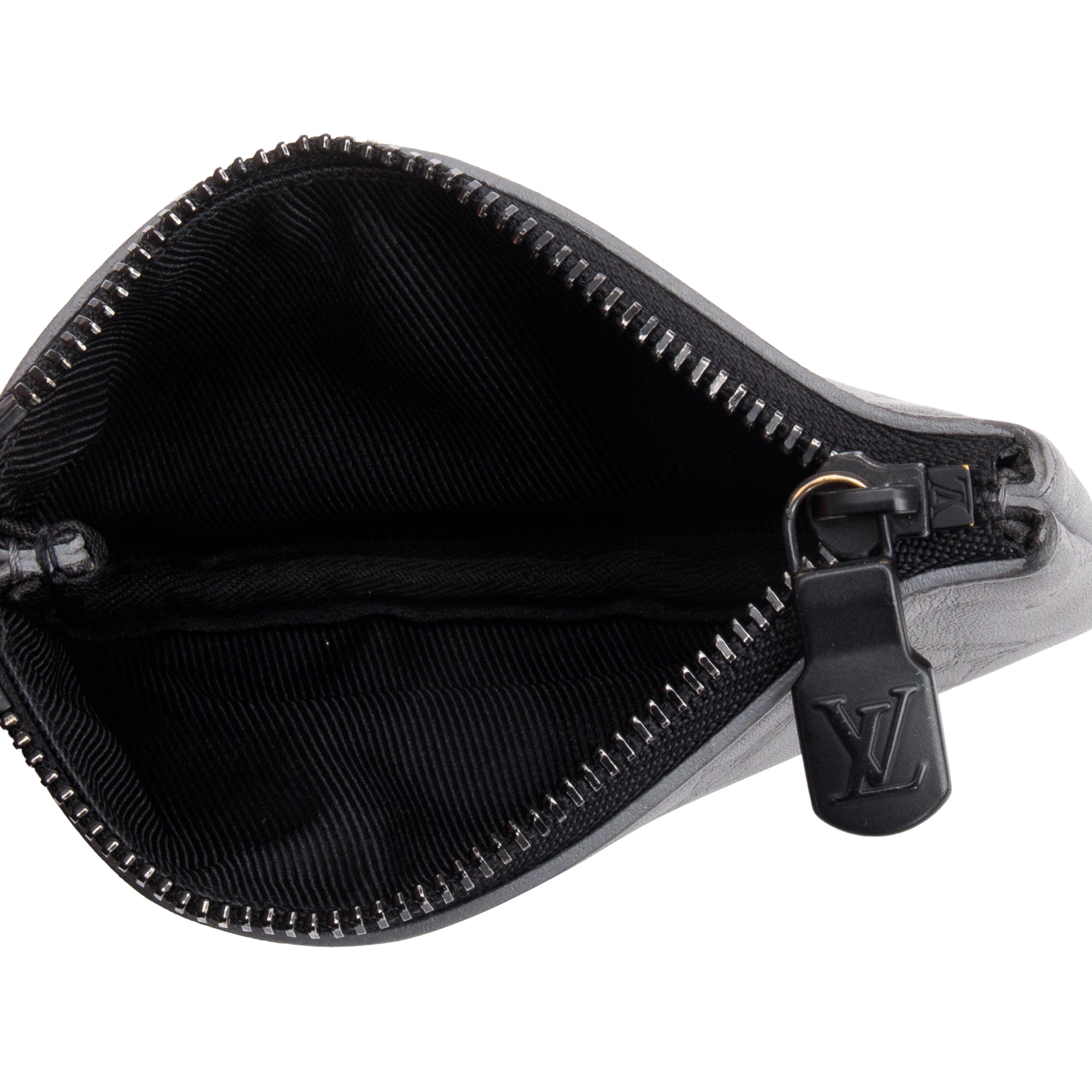 Louis Vuitton 2022 Grey Monogram Shadow Embossed Calfskin Leather Duo Messenger Bag