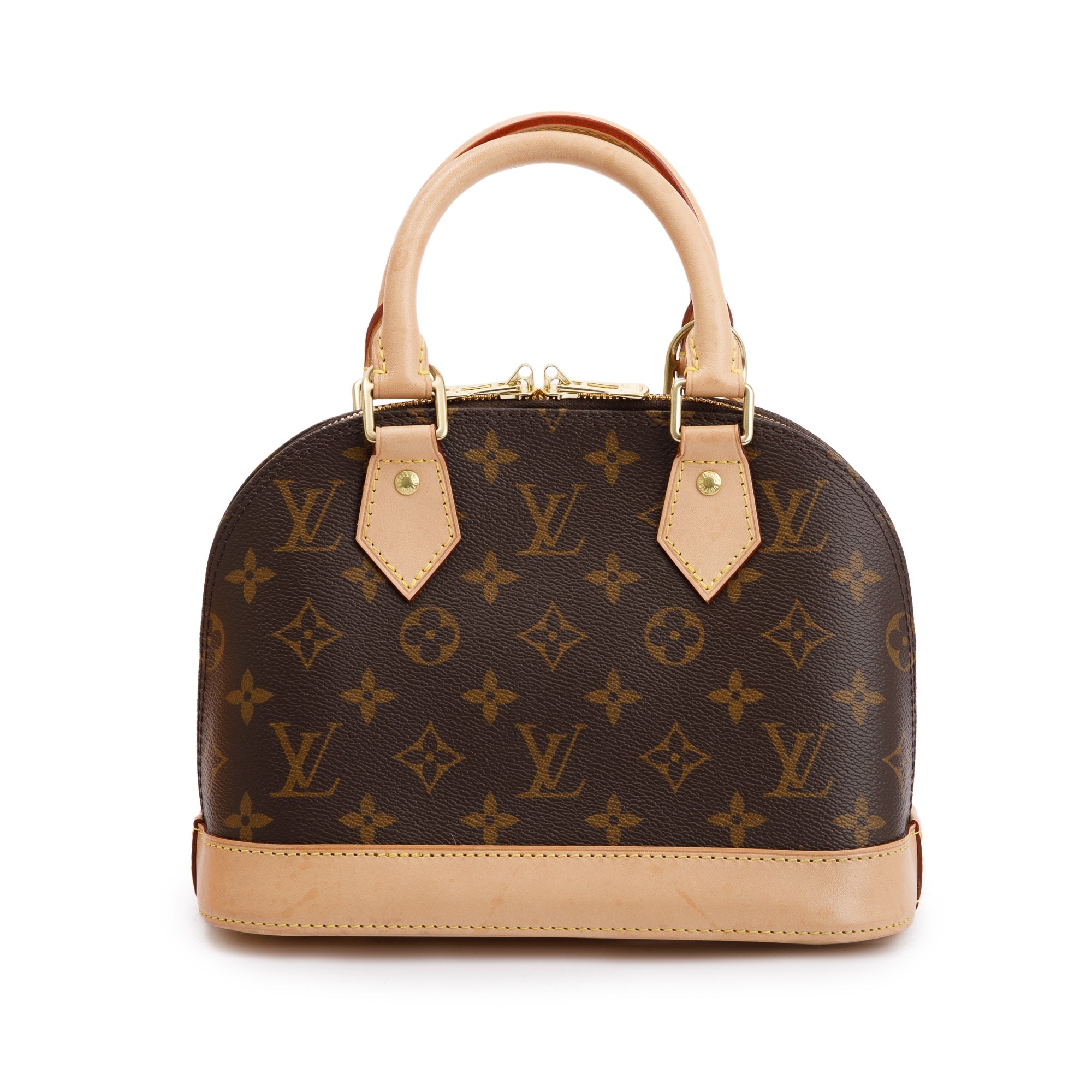 Louis Vuitton 2022 Monogram Alma BB w/ Strap & Box