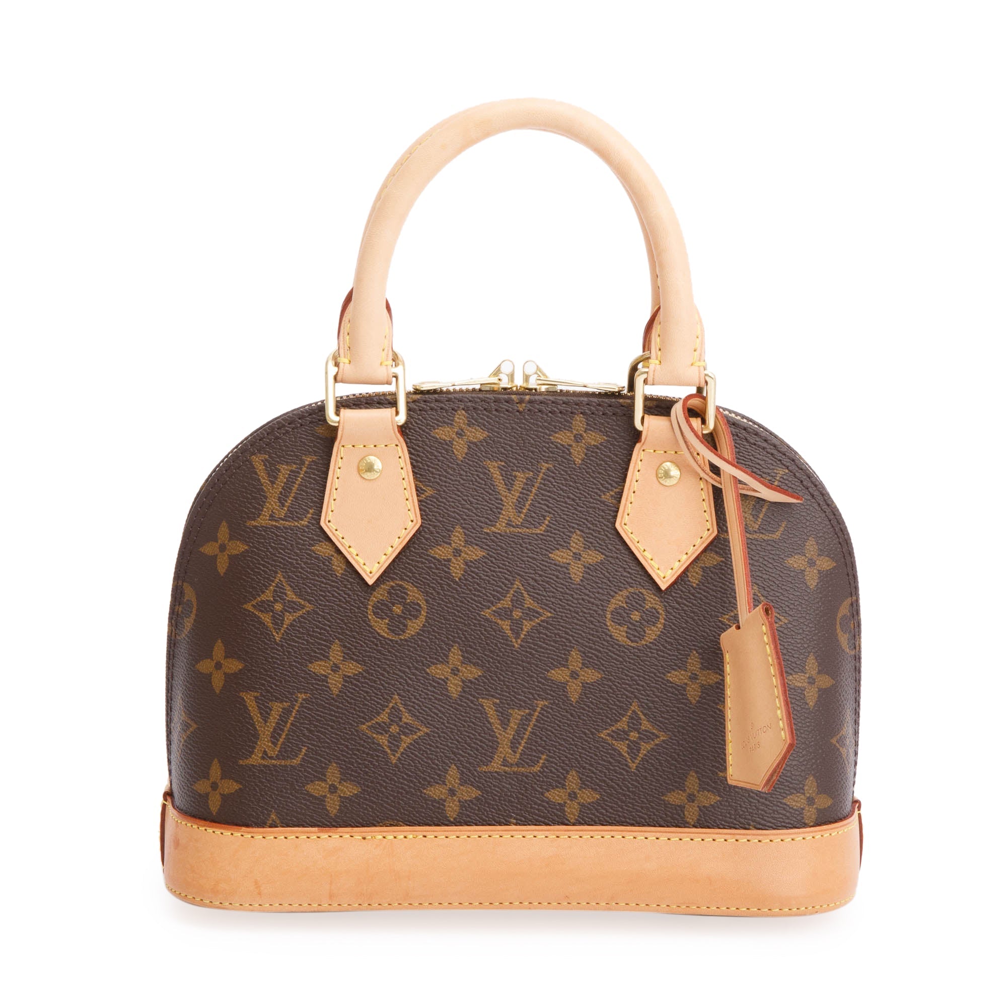 Louis Vuitton 2022 Monogram Alma BB w/ Strap & Box