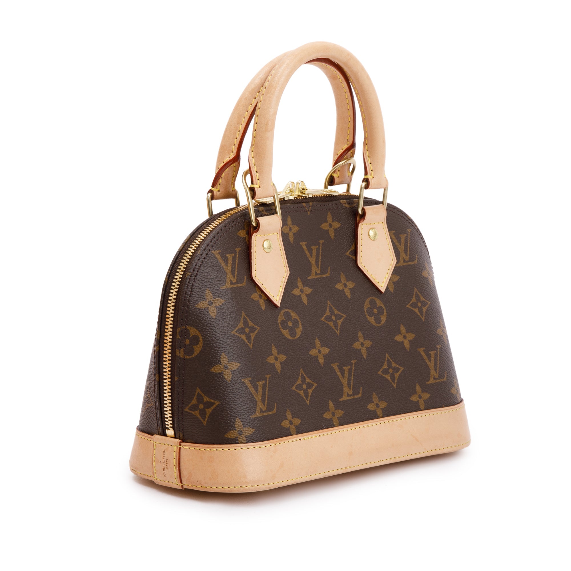 Louis Vuitton 2022 Monogram Alma BB w/ Strap & Box