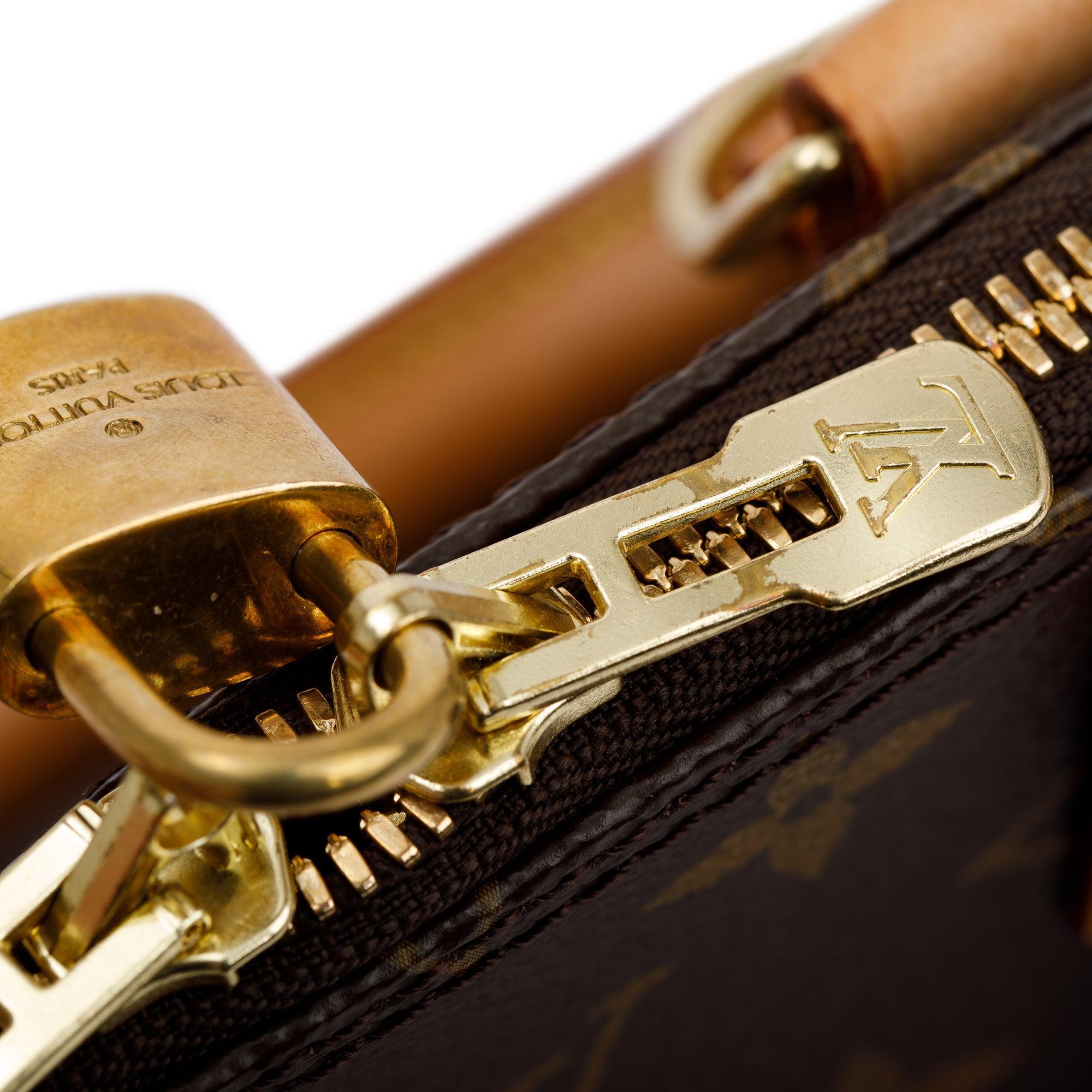 Louis Vuitton 2022 Monogram Alma BB w/ Strap, Box & Receipt