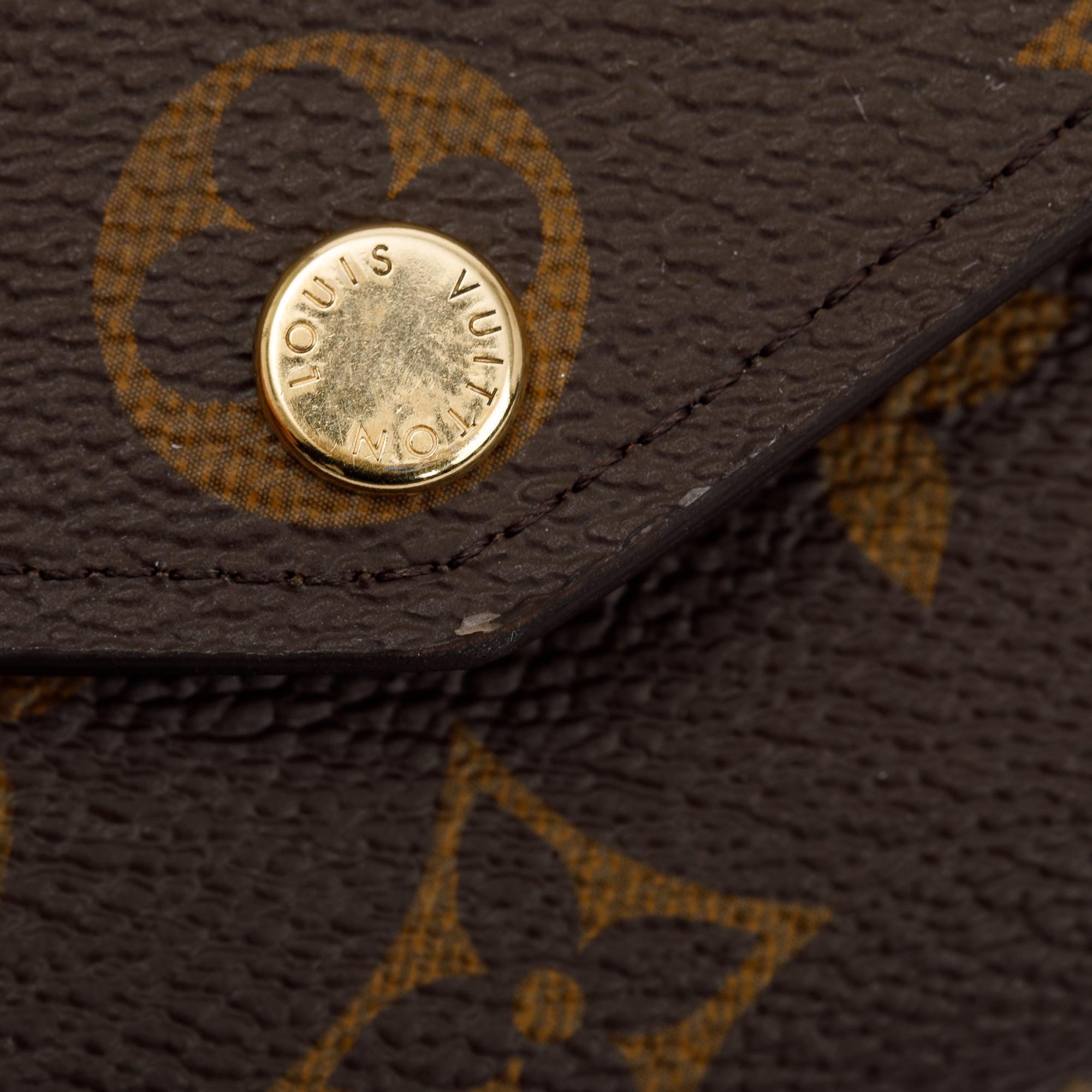 Louis Vuitton 2022 Monogram Canvas Sarah Wallet