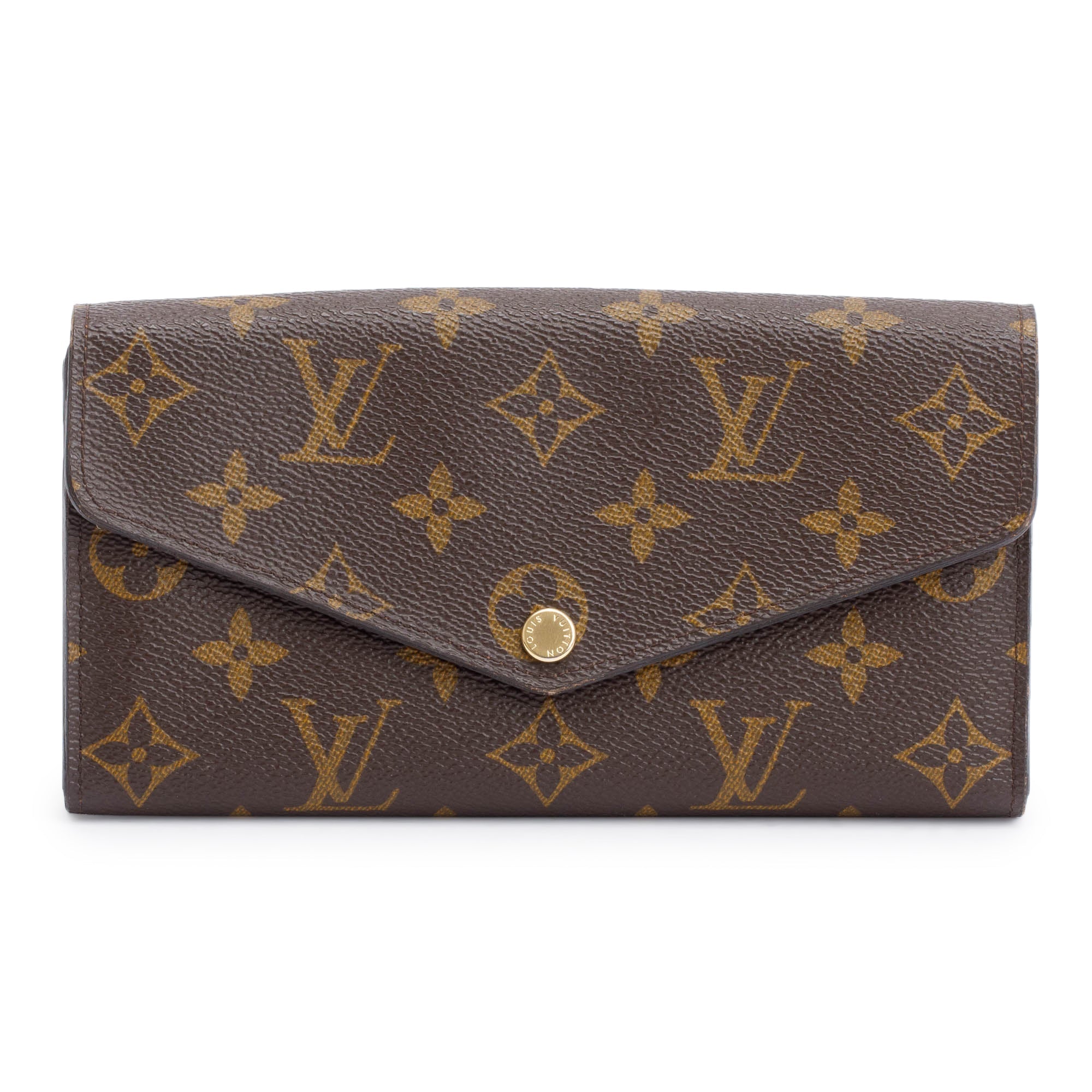 Louis Vuitton 2022 Monogram Canvas Sarah Wallet