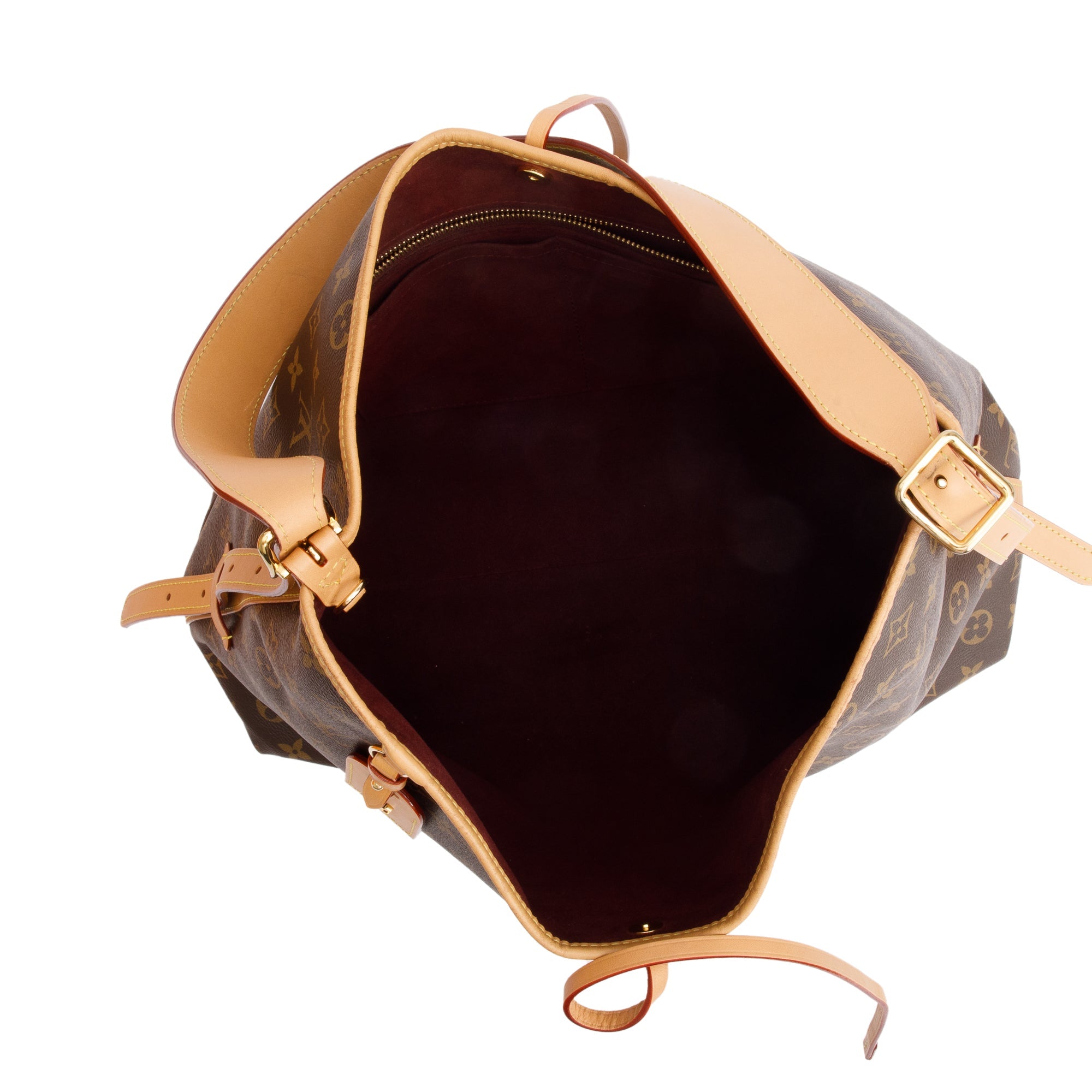 Louis Vuitton 2022 Monogram CarryAll MM w/ Pouch & Box