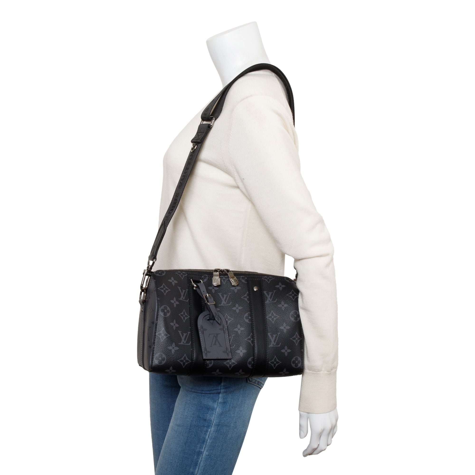 Louis Vuitton 2022 Monogram Eclipse City Keepall