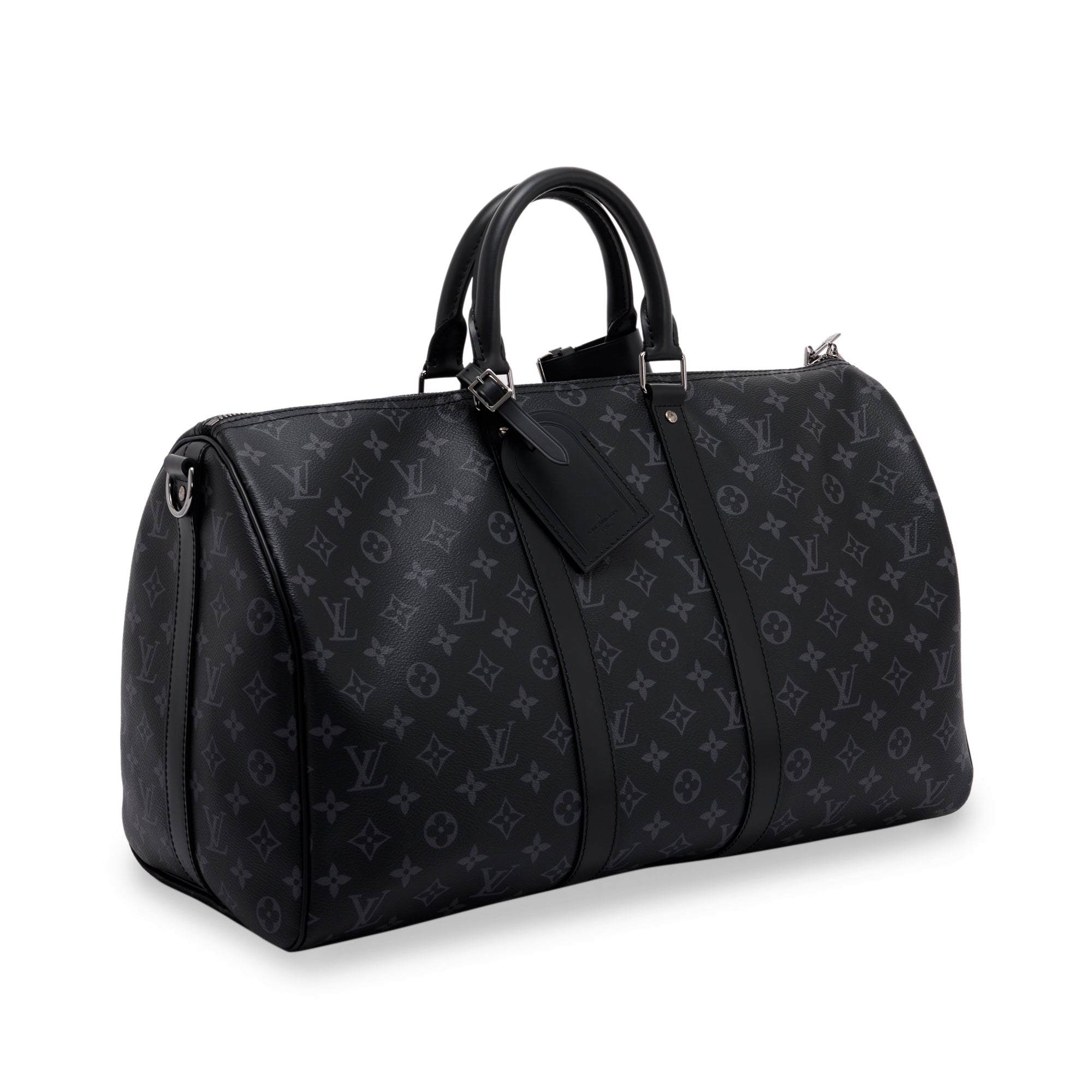 Louis Vuitton 2022 Monogram Eclipse Keepall Bandouliere 45