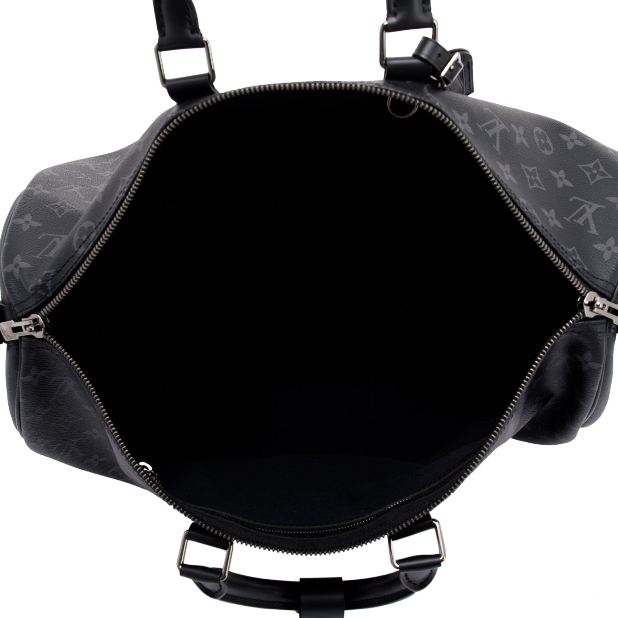 Louis Vuitton 2022 Monogram Eclipse Keepall Bandouliere 45