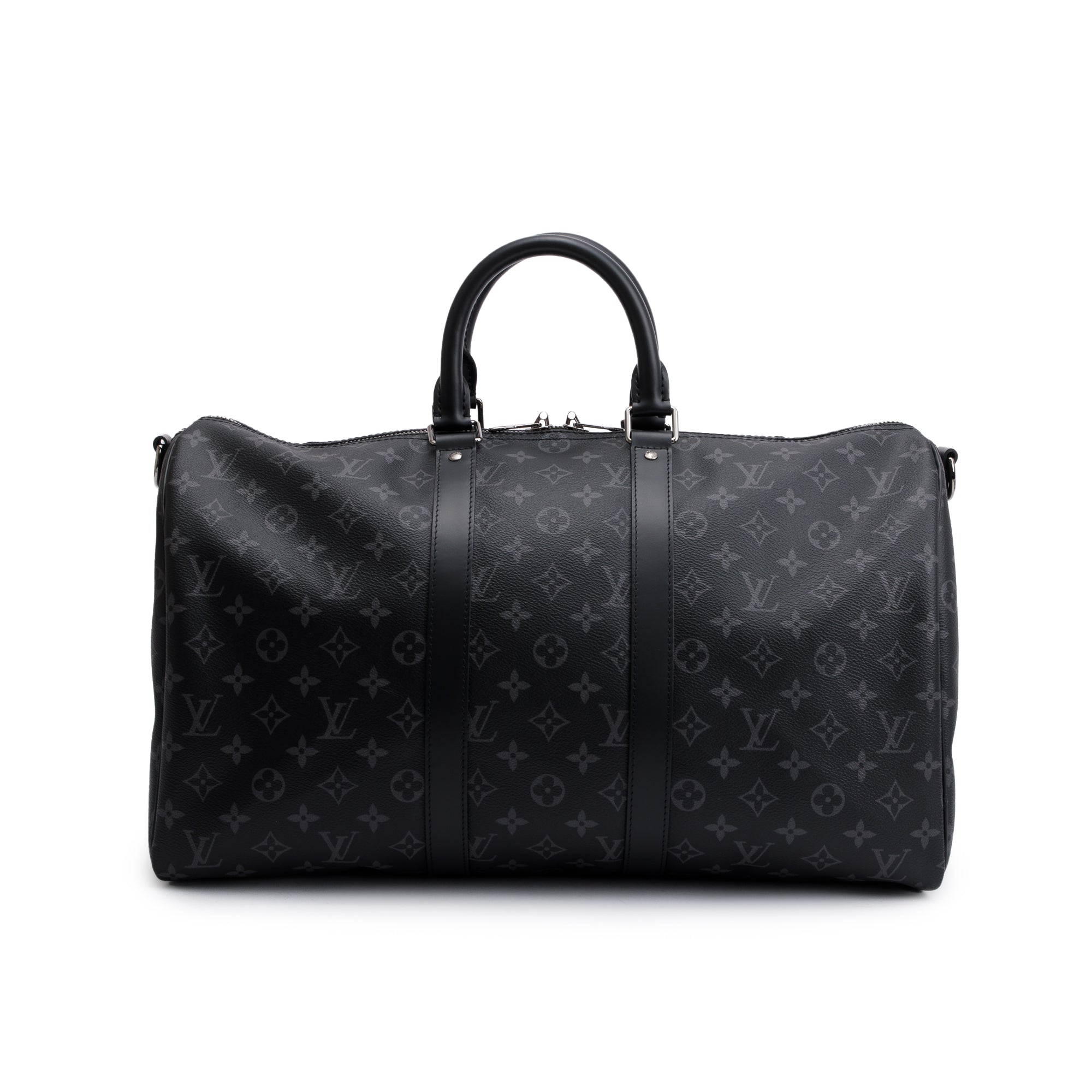 Louis Vuitton 2022 Monogram Eclipse Keepall Bandouliere 45 w/ Box