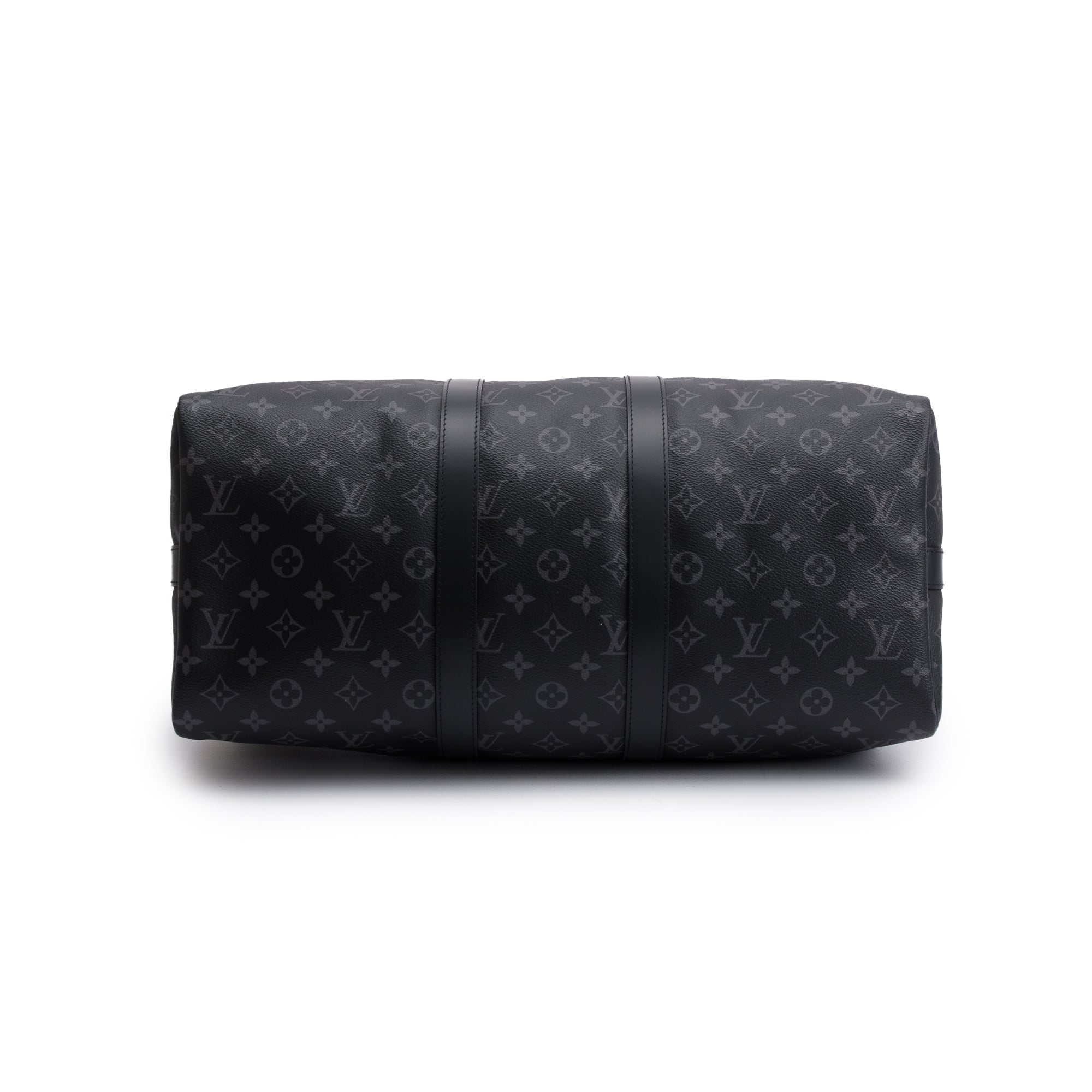 Louis Vuitton 2022 Monogram Eclipse Keepall Bandouliere 45 w/ Box