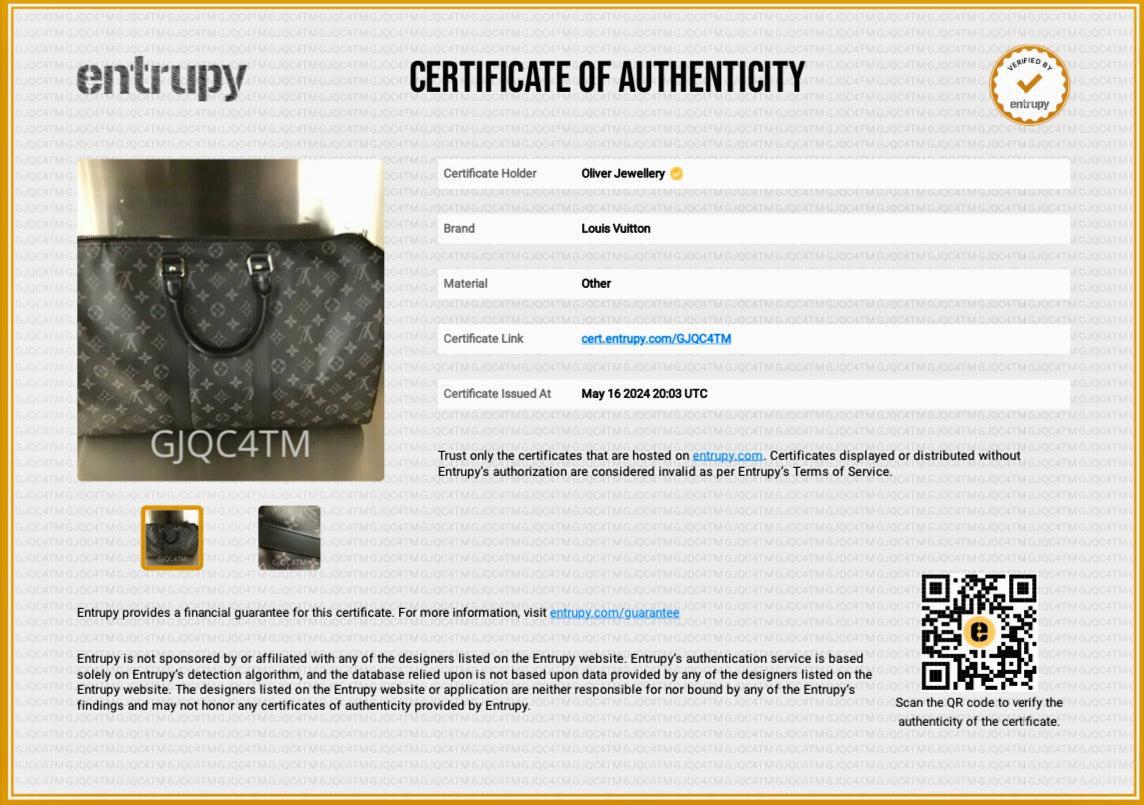 Louis Vuitton 2022 Monogram Eclipse Keepall Bandouliere 45 w/ Box