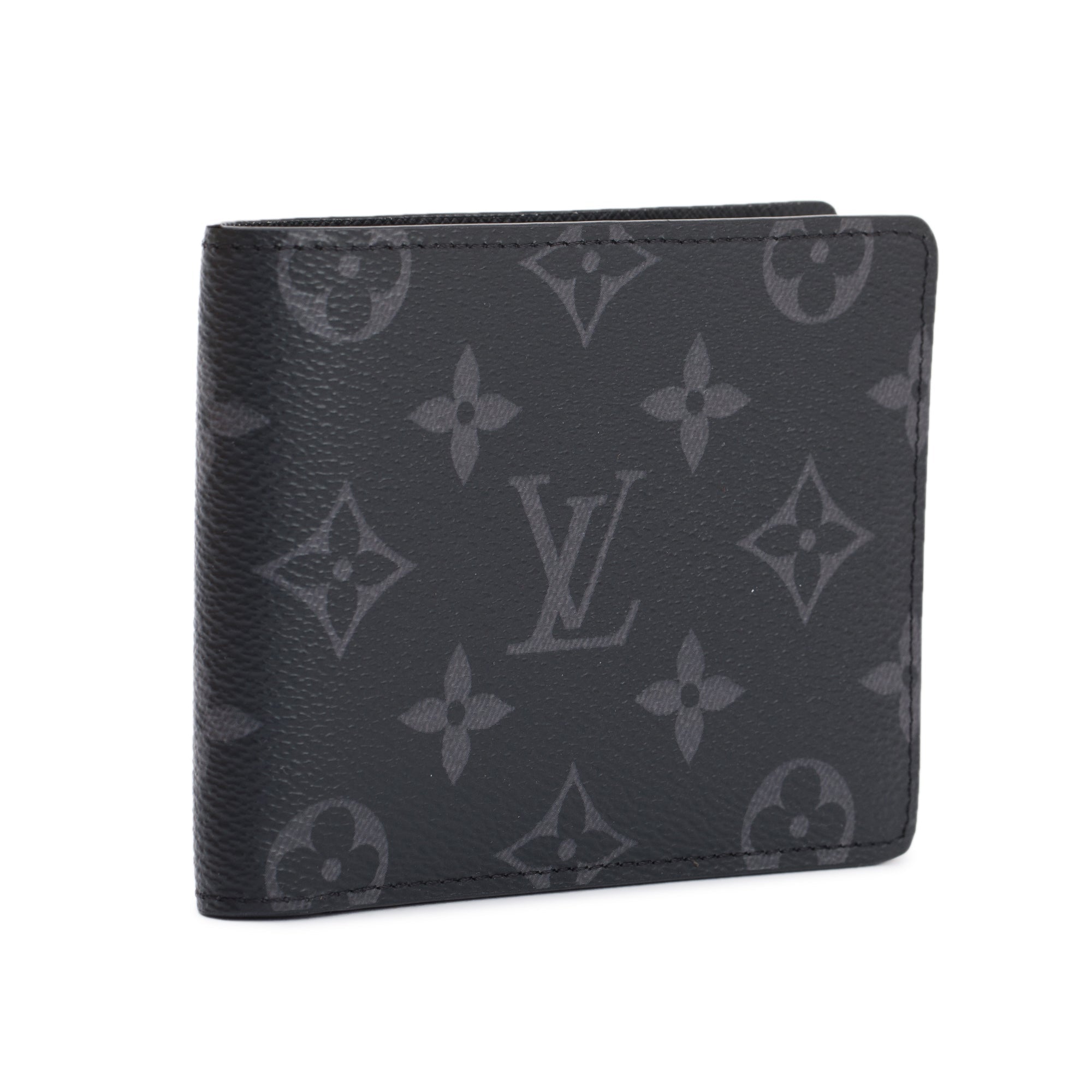 Louis Vuitton 2022 Monogram Eclipse Multiple Wallet w/ Box
