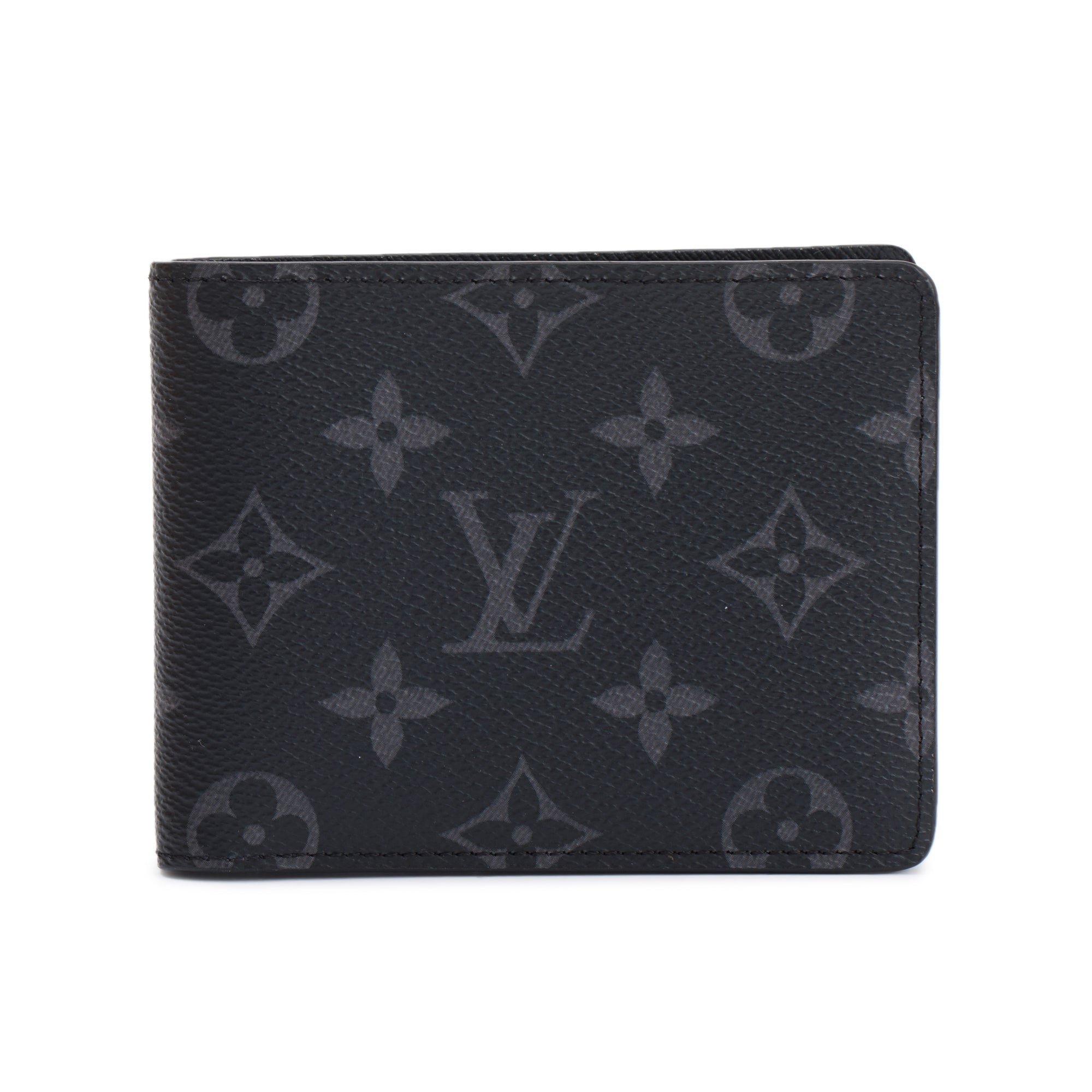 Louis Vuitton 2022 Monogram Eclipse Multiple Wallet w/ Box