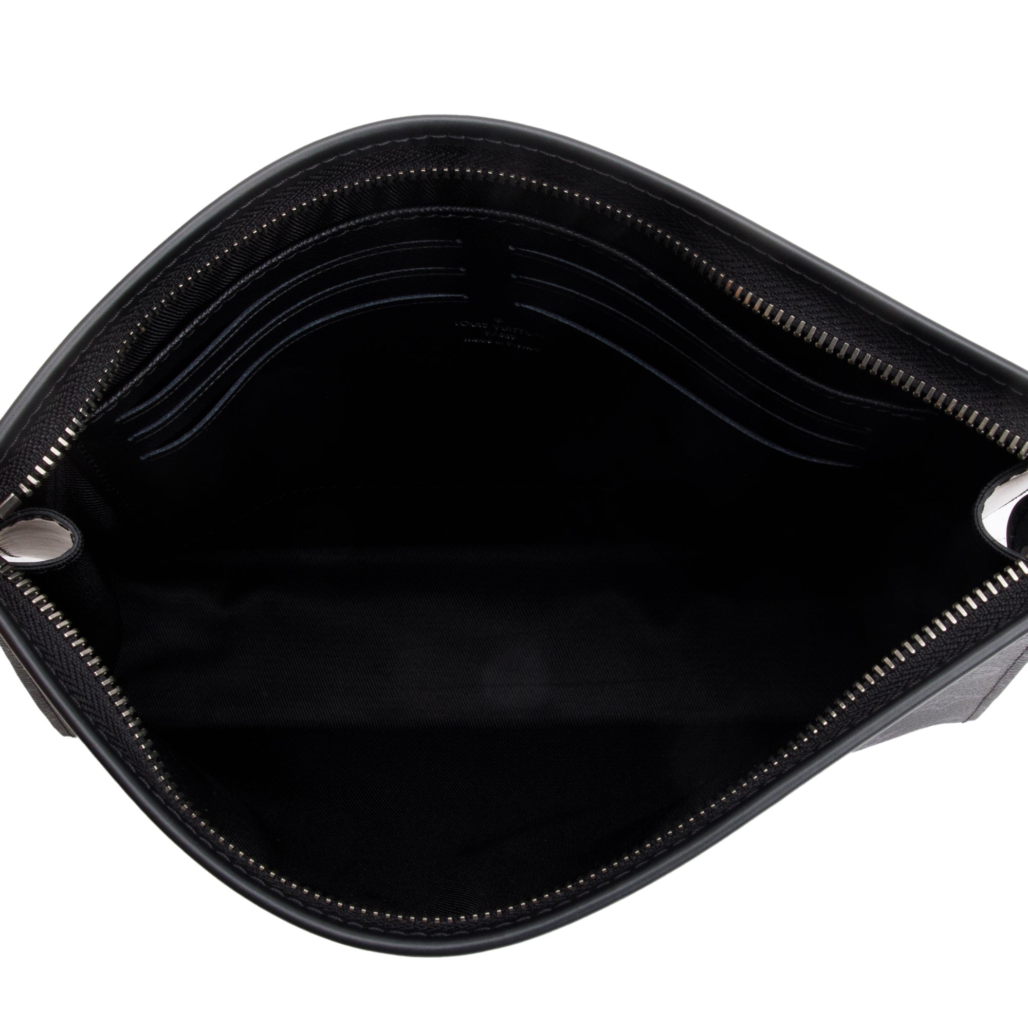 Louis Vuitton 2022 Monogram Eclipse Pochette Voyage MM