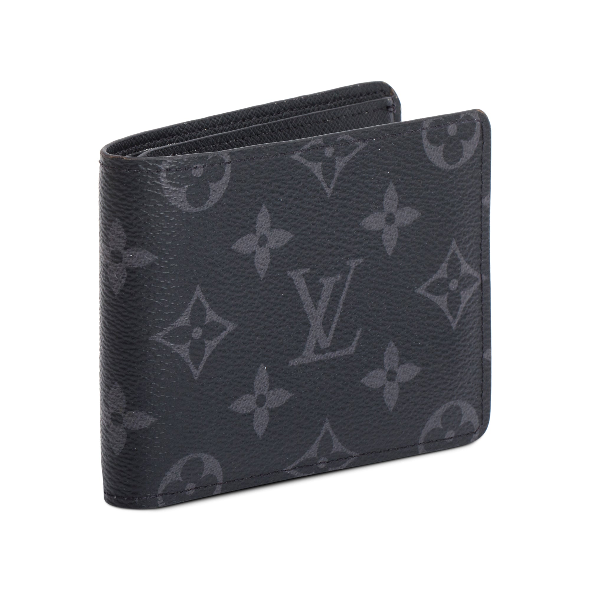 Louis Vuitton 2022 Monogram Eclipse Slender Wallet w/ Box