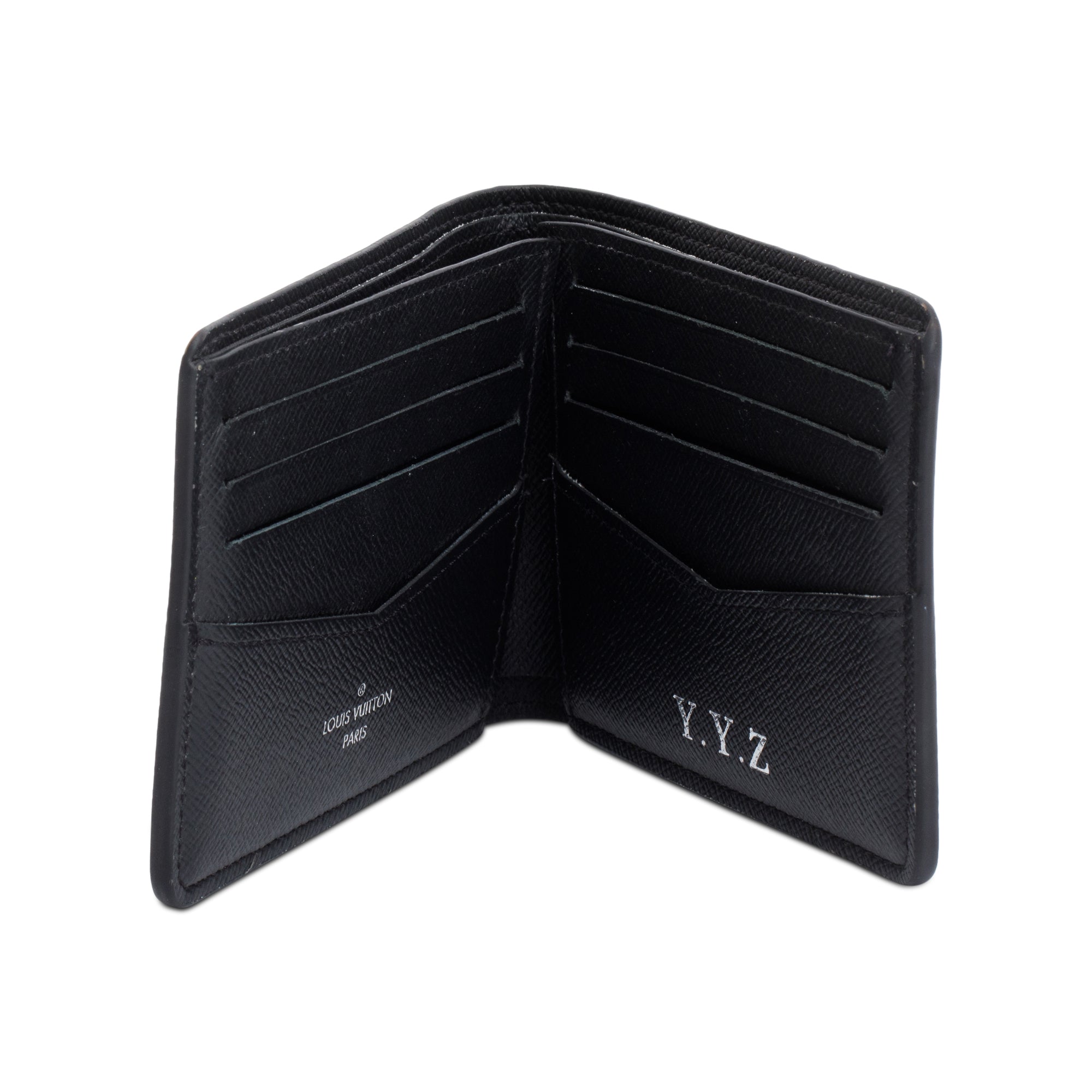 Louis Vuitton 2022 Monogram Eclipse Slender Wallet w/ Box
