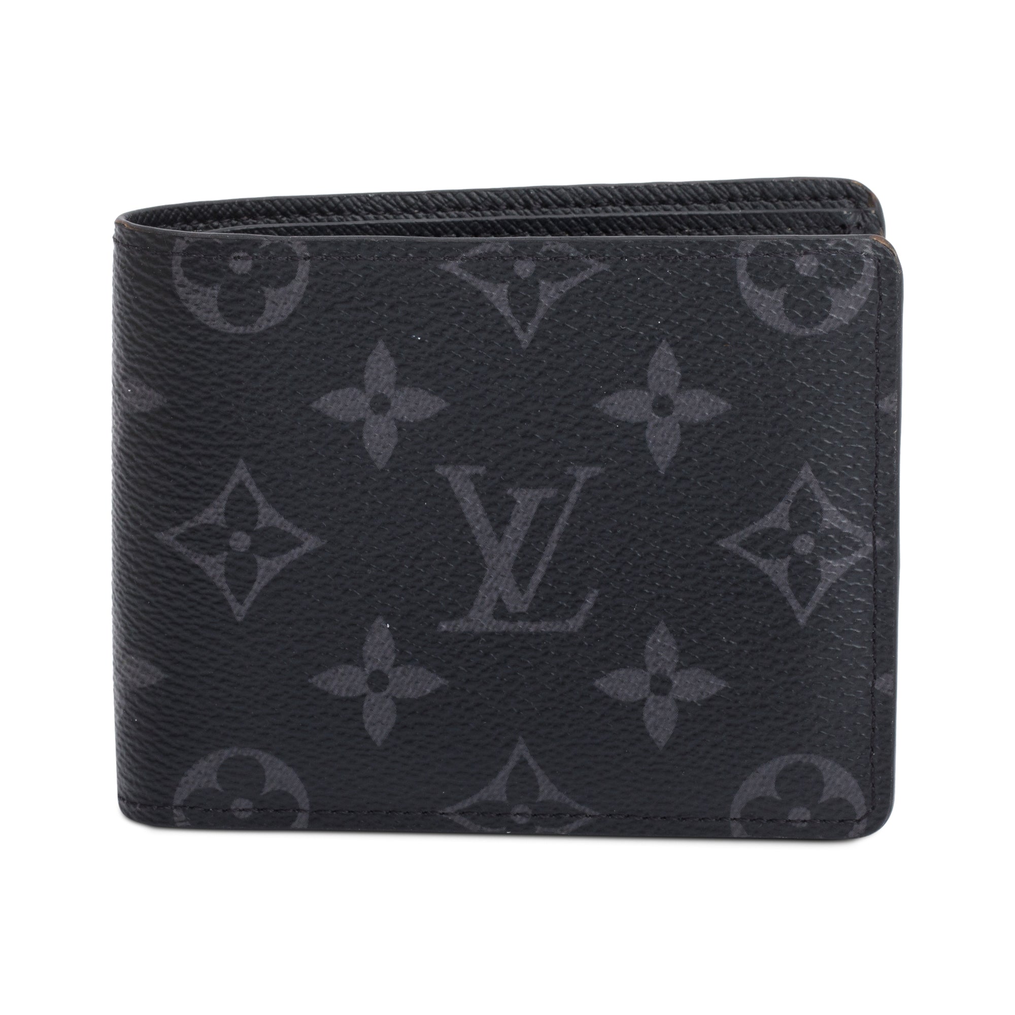 Louis Vuitton 2022 Monogram Eclipse Slender Wallet w/ Box