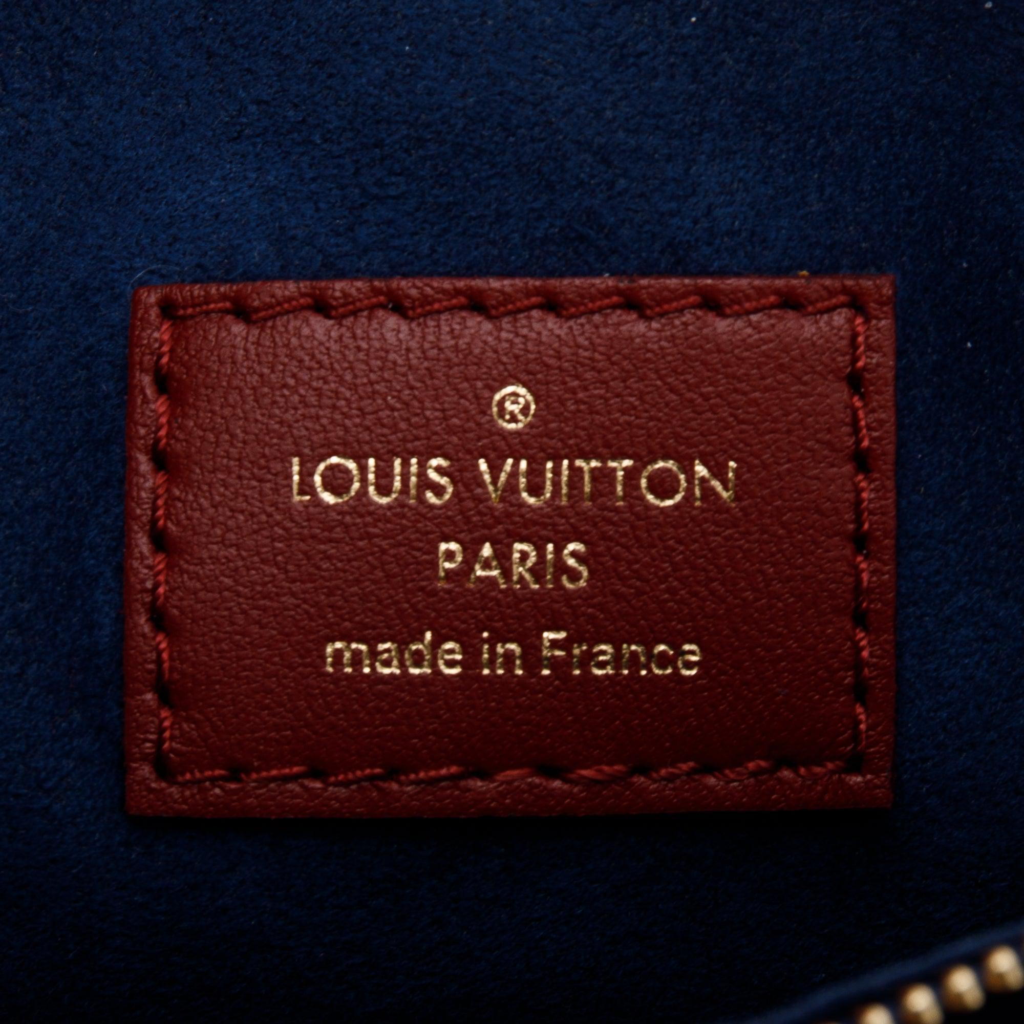Louis Vuitton 2022 Monogram Embossed Leather Coussin PM w/ Box