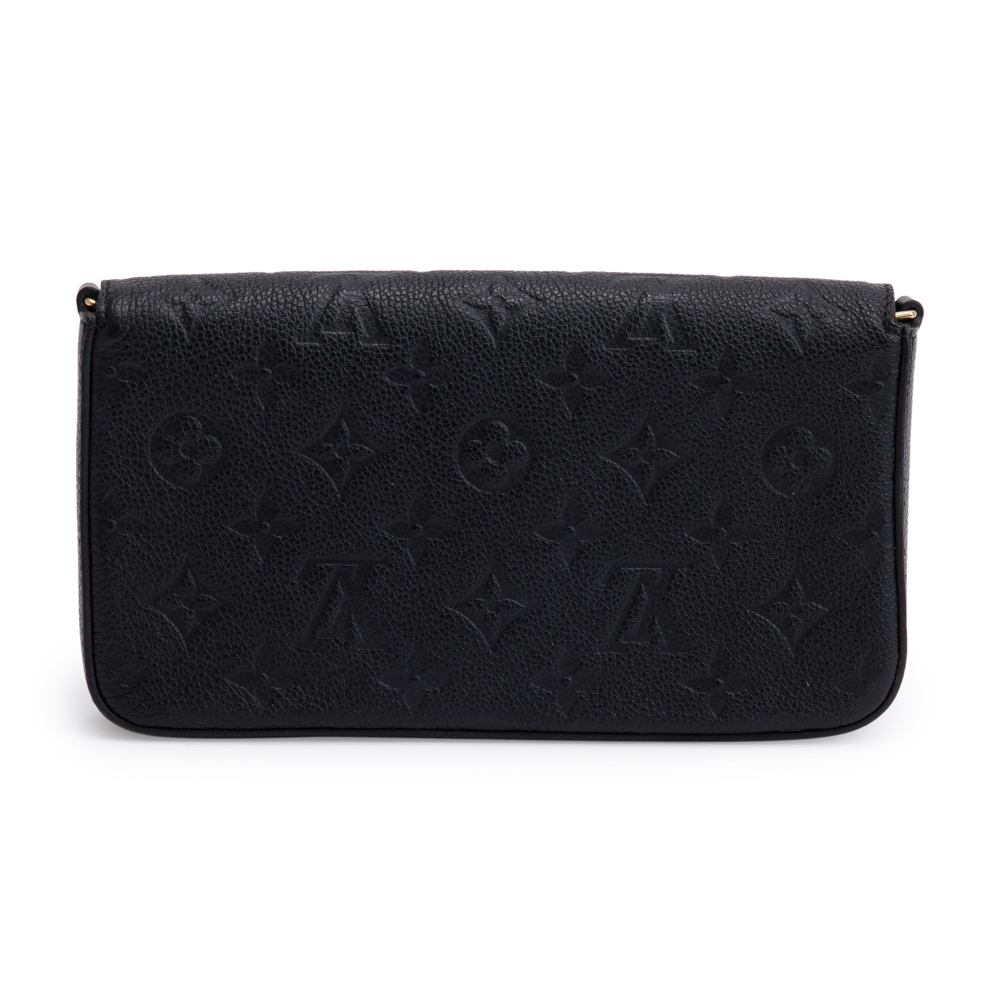 Louis Vuitton 2022 Monogram Empreinte Leather Felicie Pochette w/ Inserts, Box & Receipt