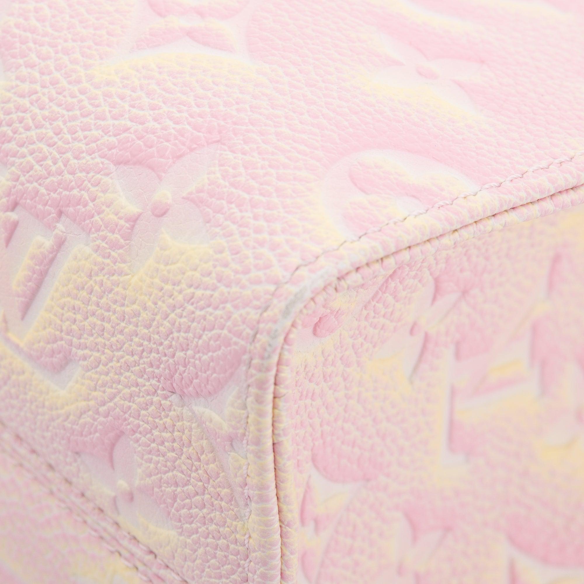 Louis Vuitton 2022 Monogram Empreinte Stardust OnTheGo PM W/O Strap w/ Box & Receipt